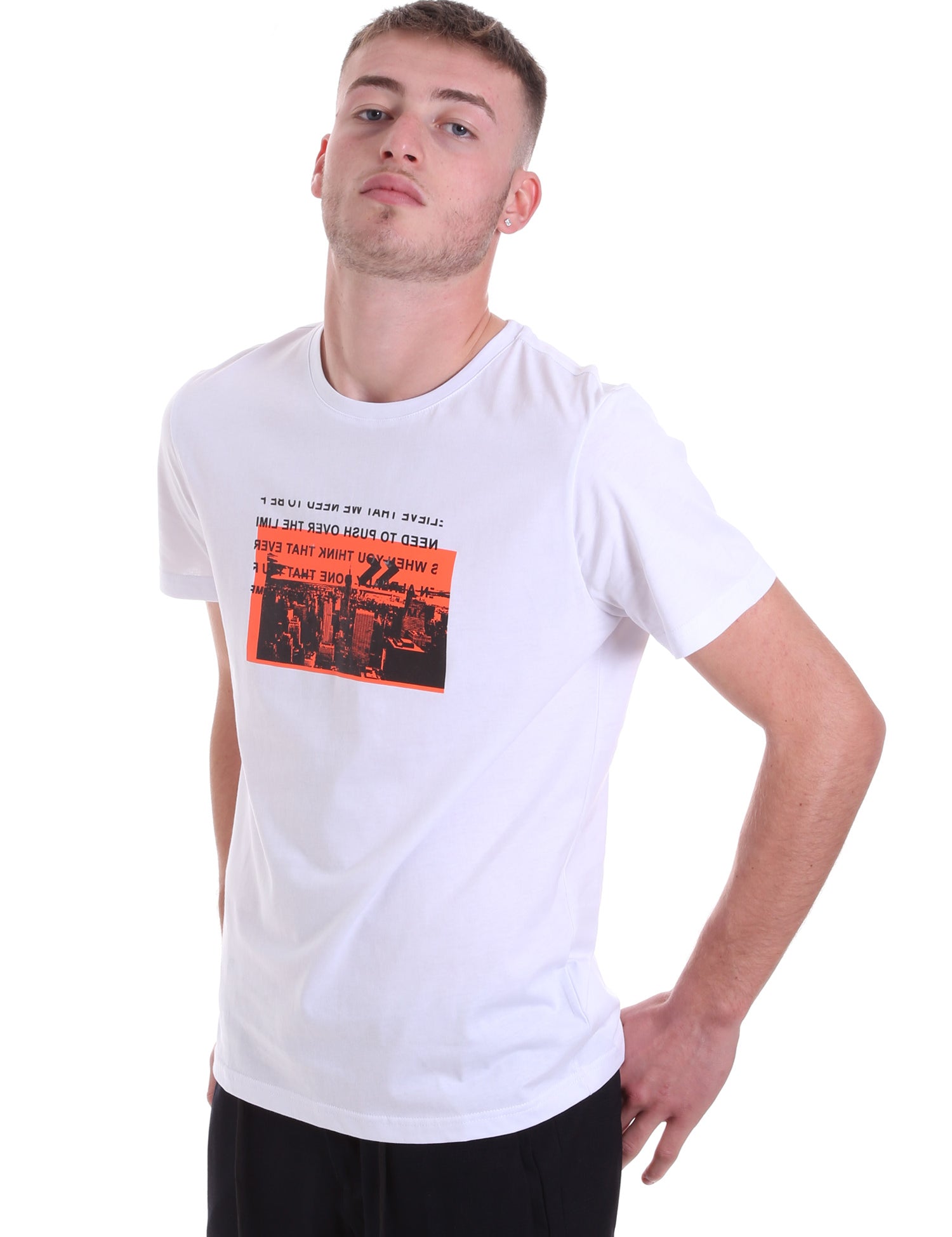 T-shirt Bianco Antony Morato