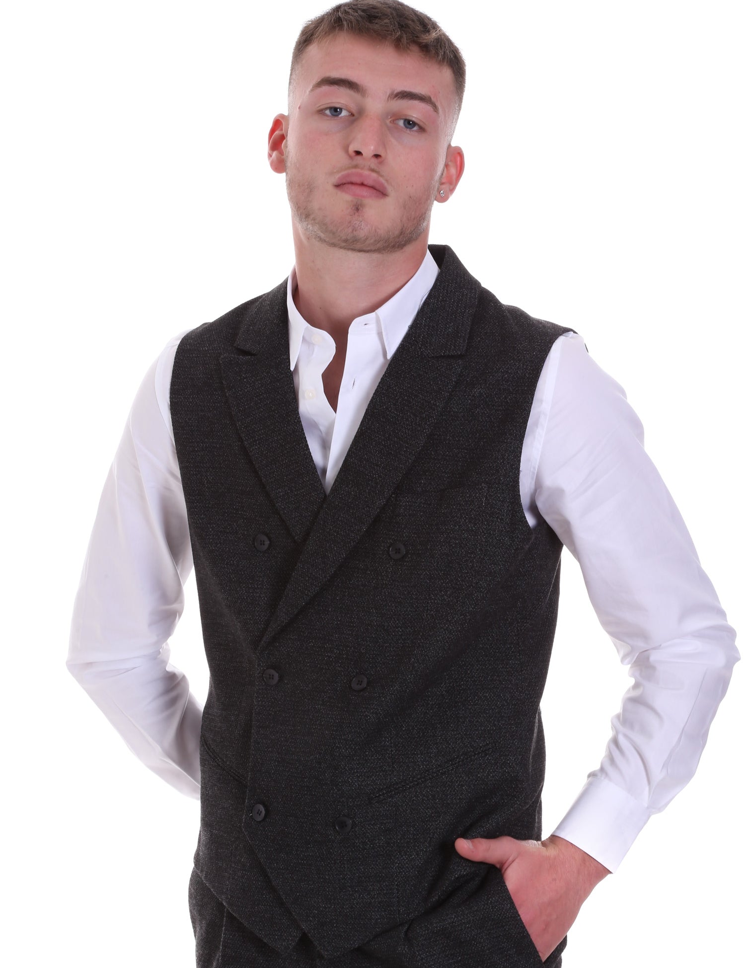 Gilet Nero Antony Morato