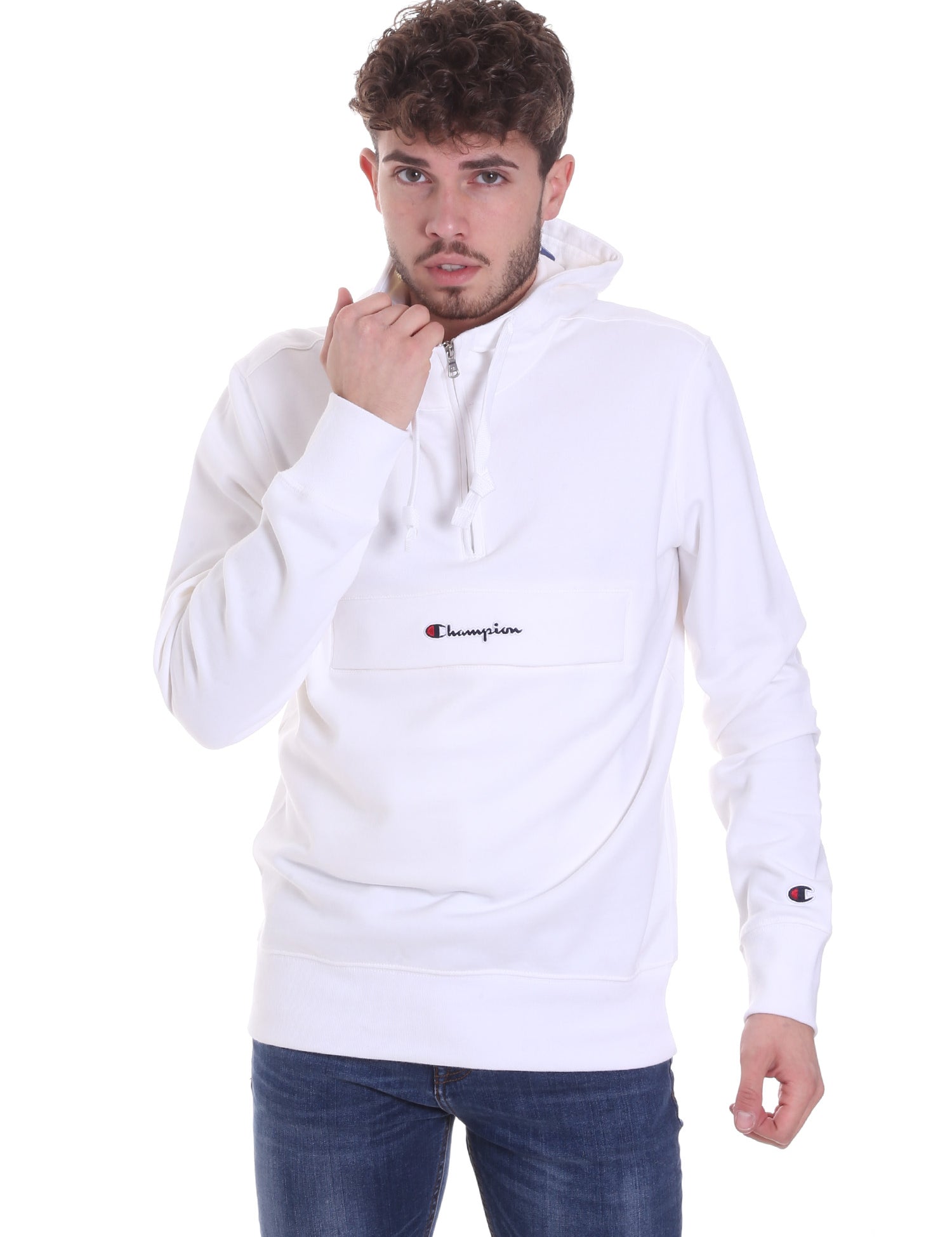 Felpe Bianco Champion