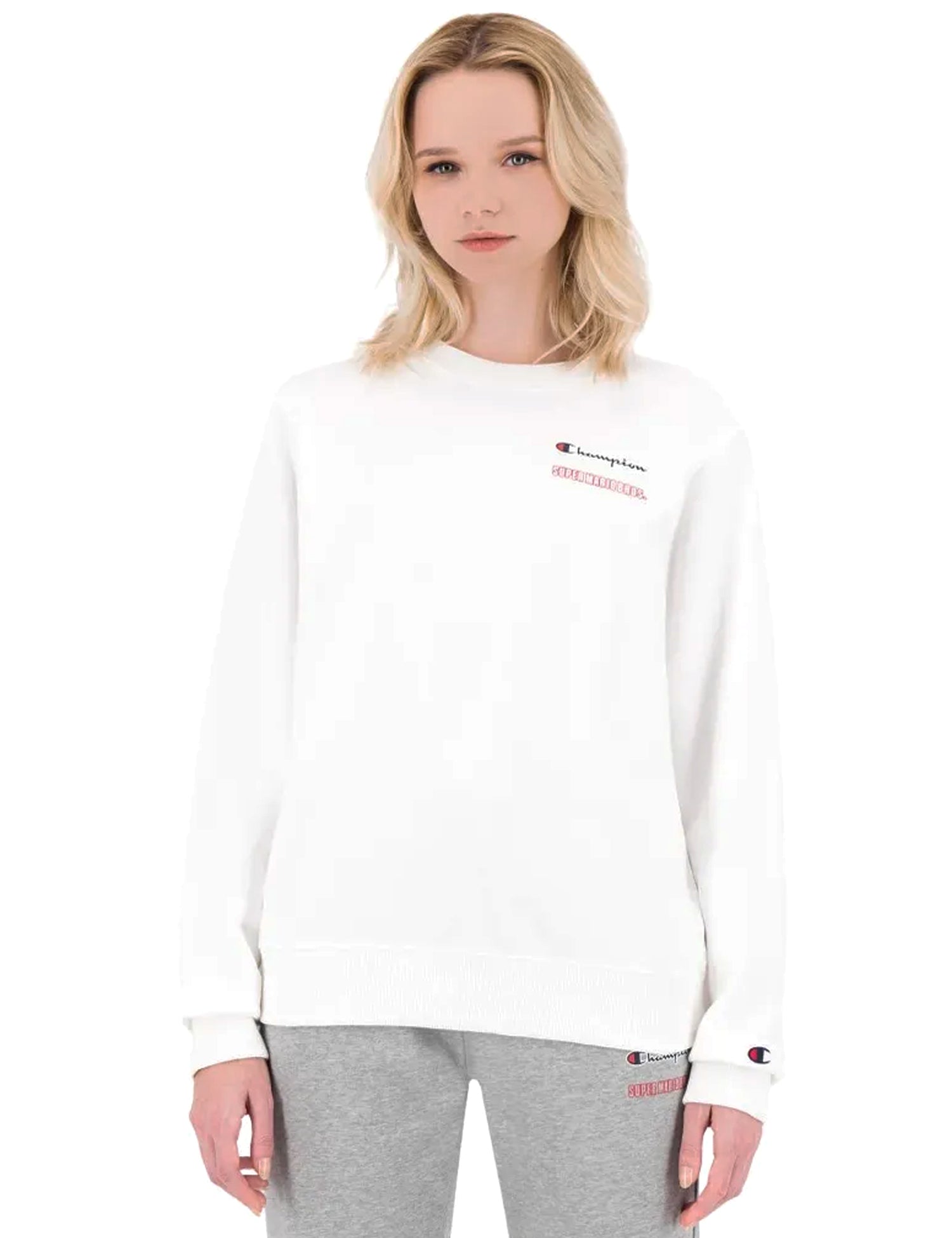 Felpe Bianco Champion