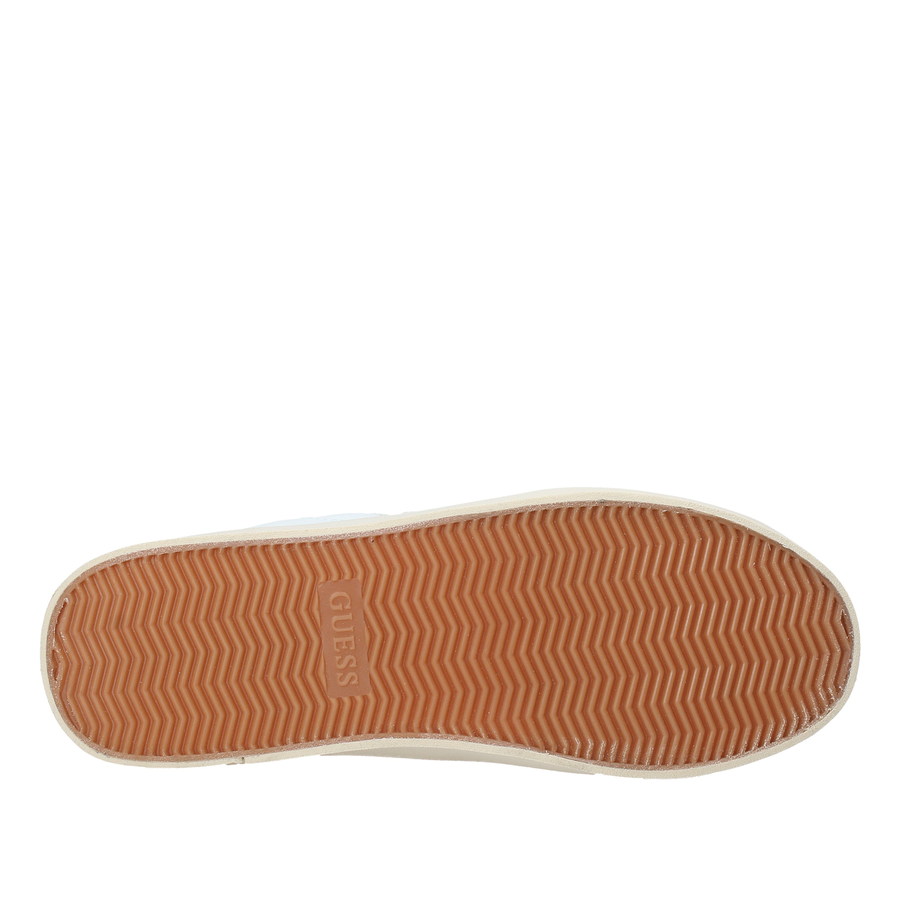 Sneakers Bianco Marrone Guess