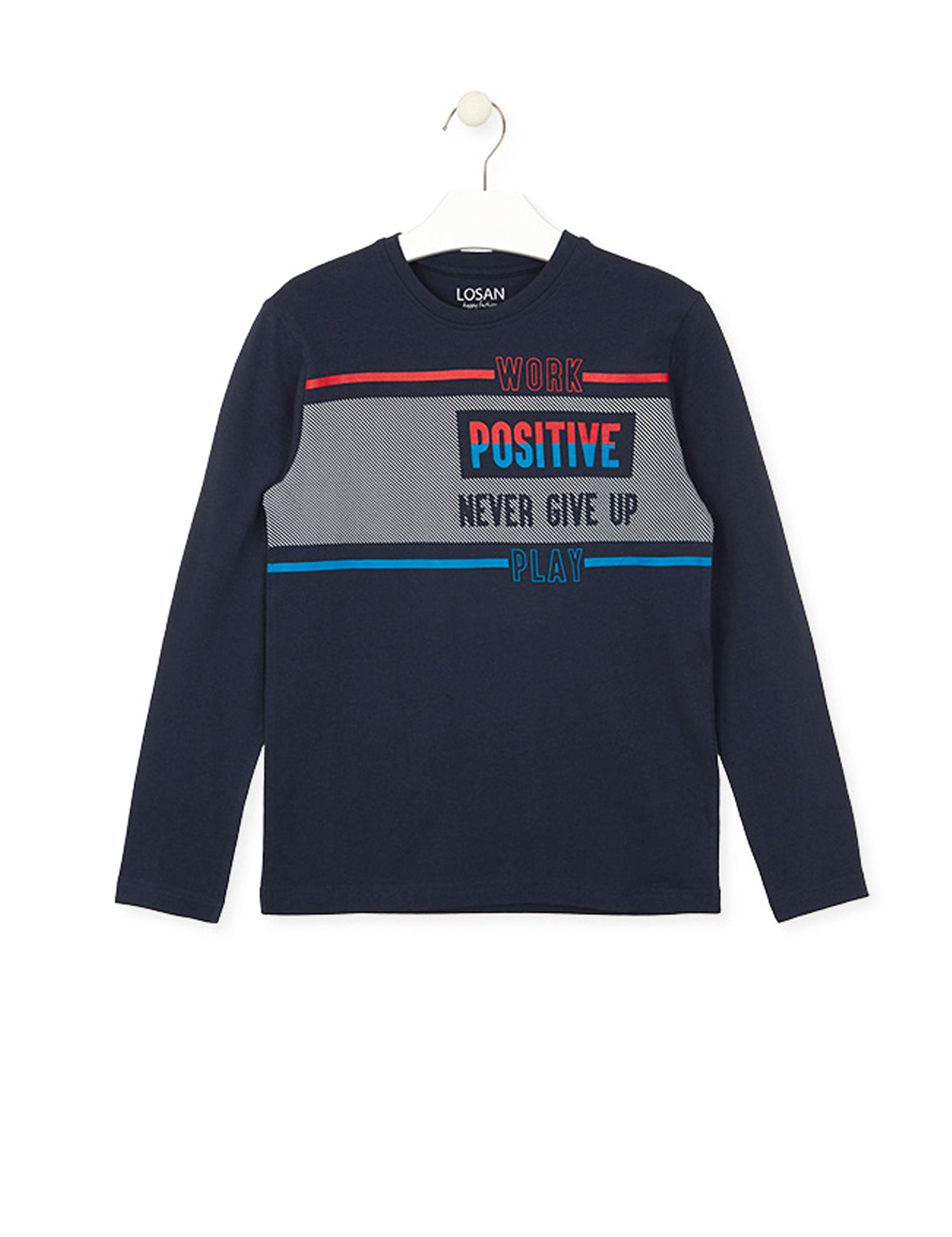 T-shirt Blu Navy Losan