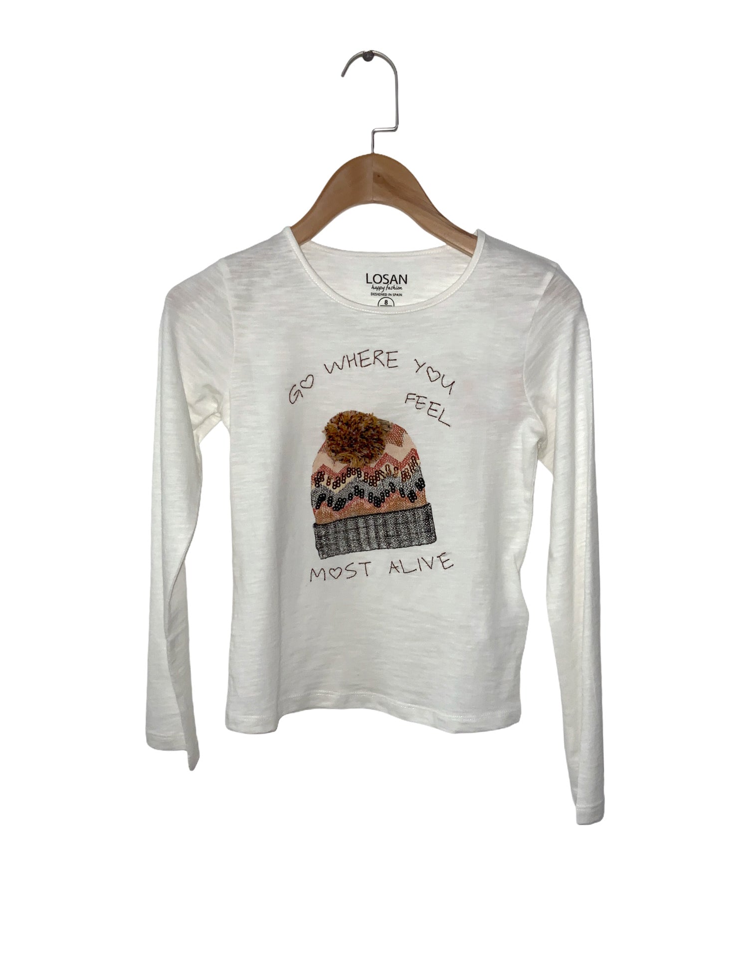 T-shirt Bianco Losan