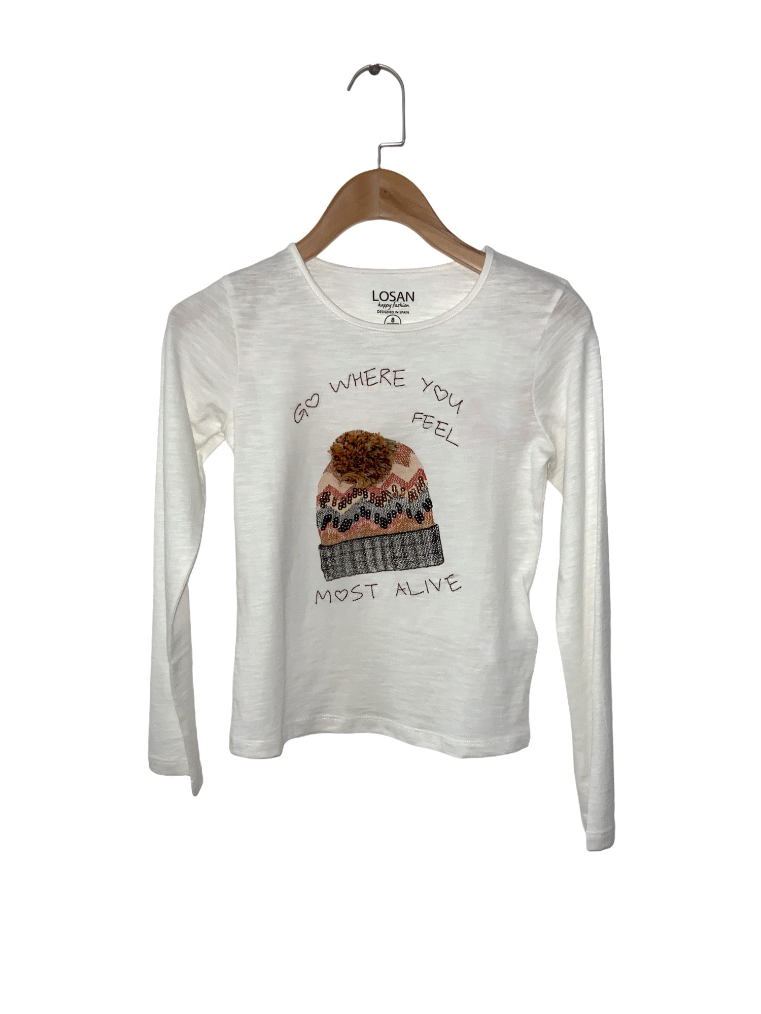 T-shirt Bianco Losan