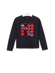 T-shirt Grigio Scuro Losan