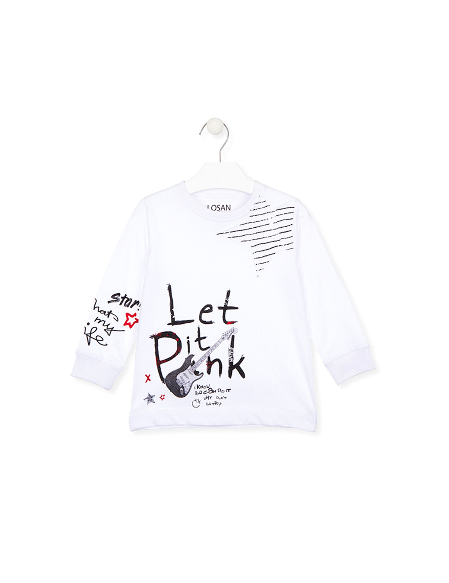 T-shirt Bianco Losan