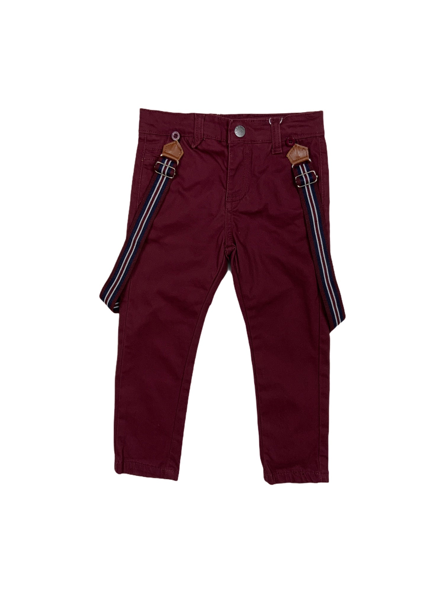 Pantaloni Bordeaux Losan