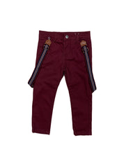 Pantaloni Bordeaux Losan