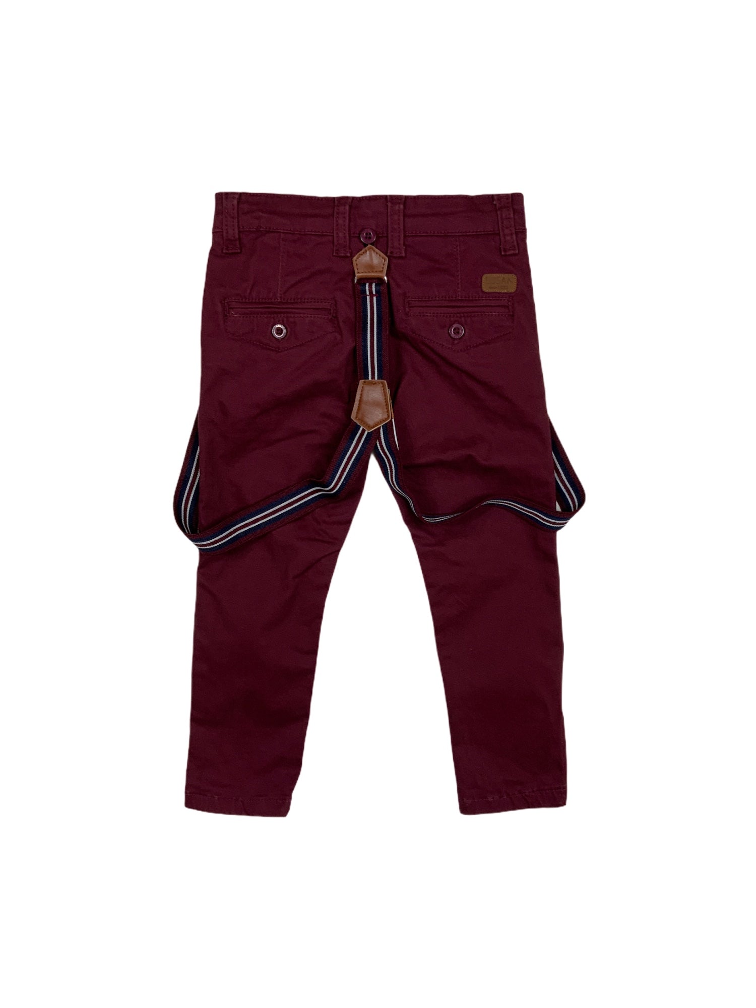 Pantaloni Bordeaux Losan