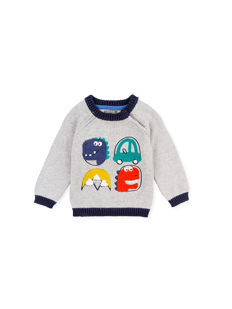 Maglioncini Grigio Losan