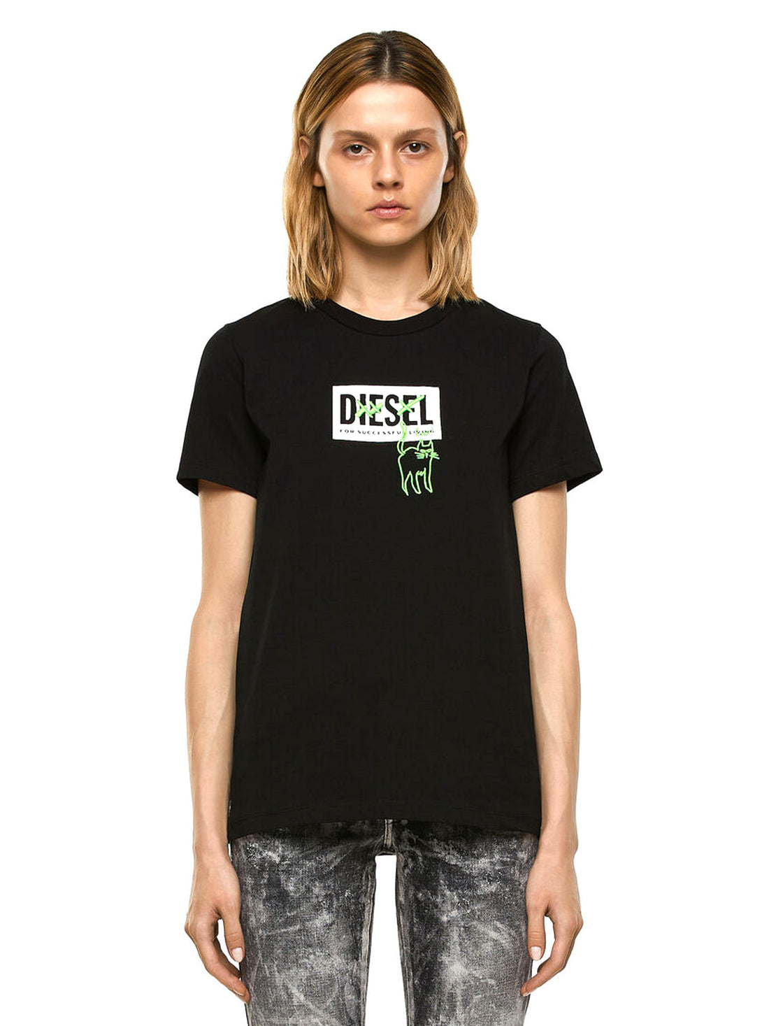 T-shirt Nero Diesel