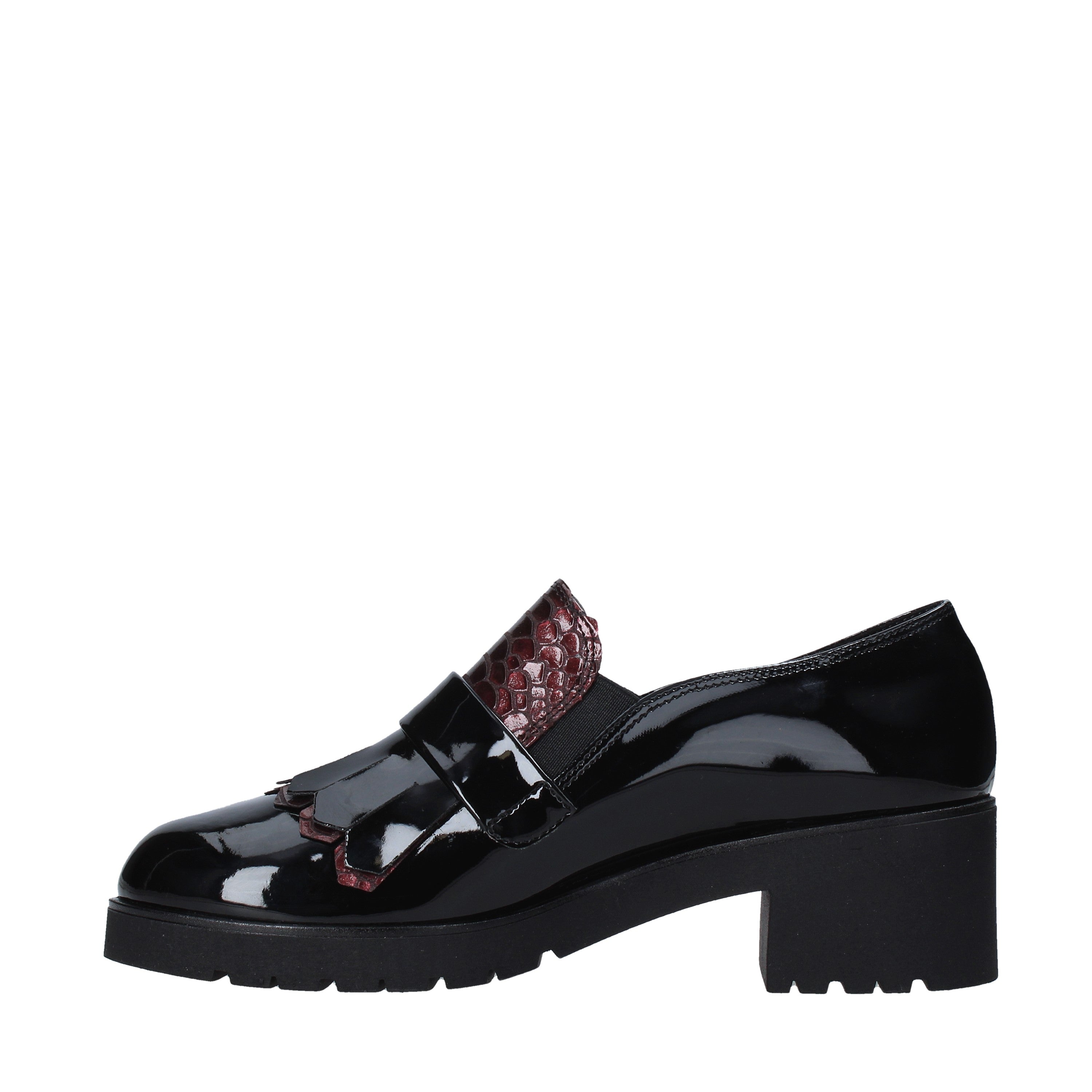 Mocassini Nero Bord Grace Shoes