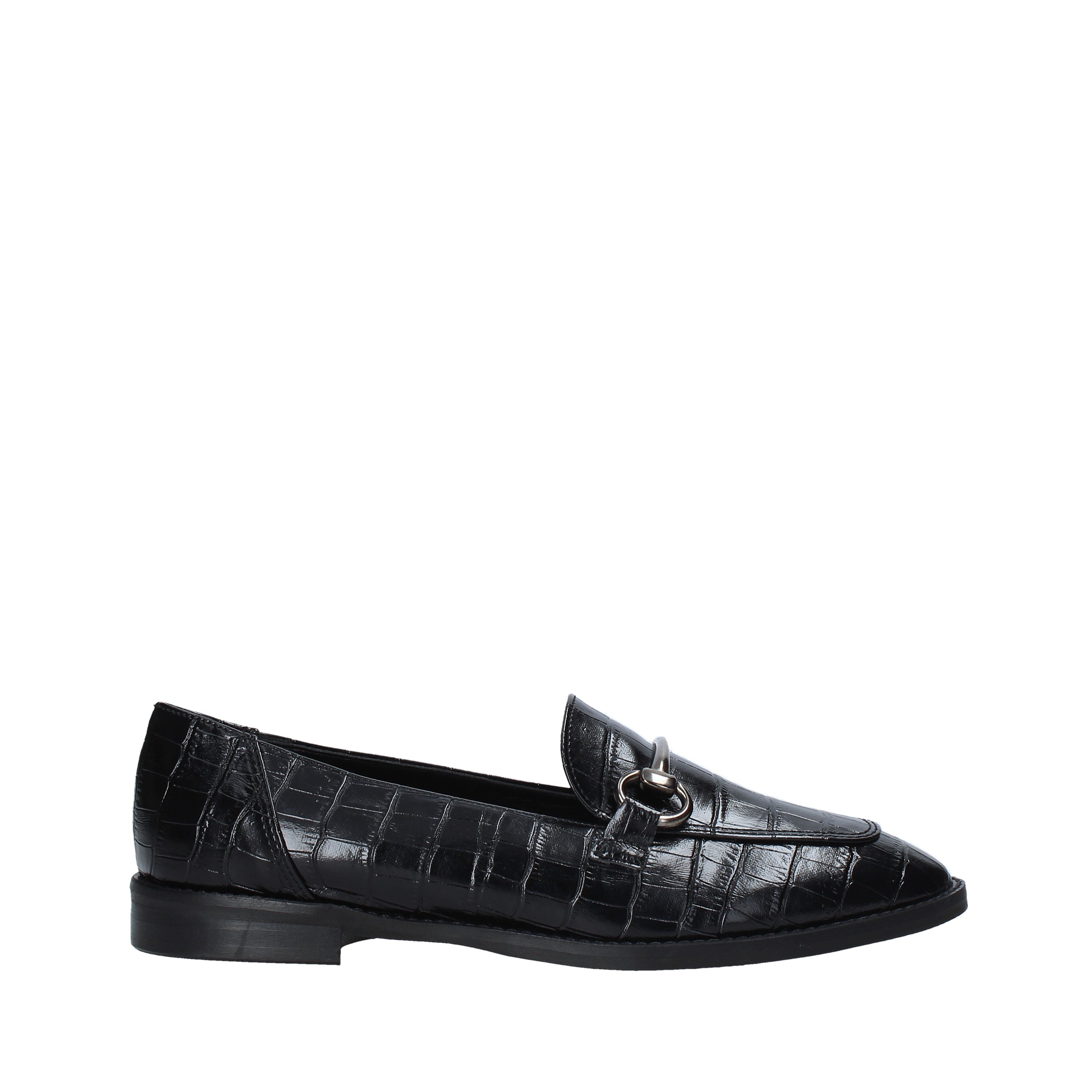 Mocassini Nero Cocco Grace Shoes