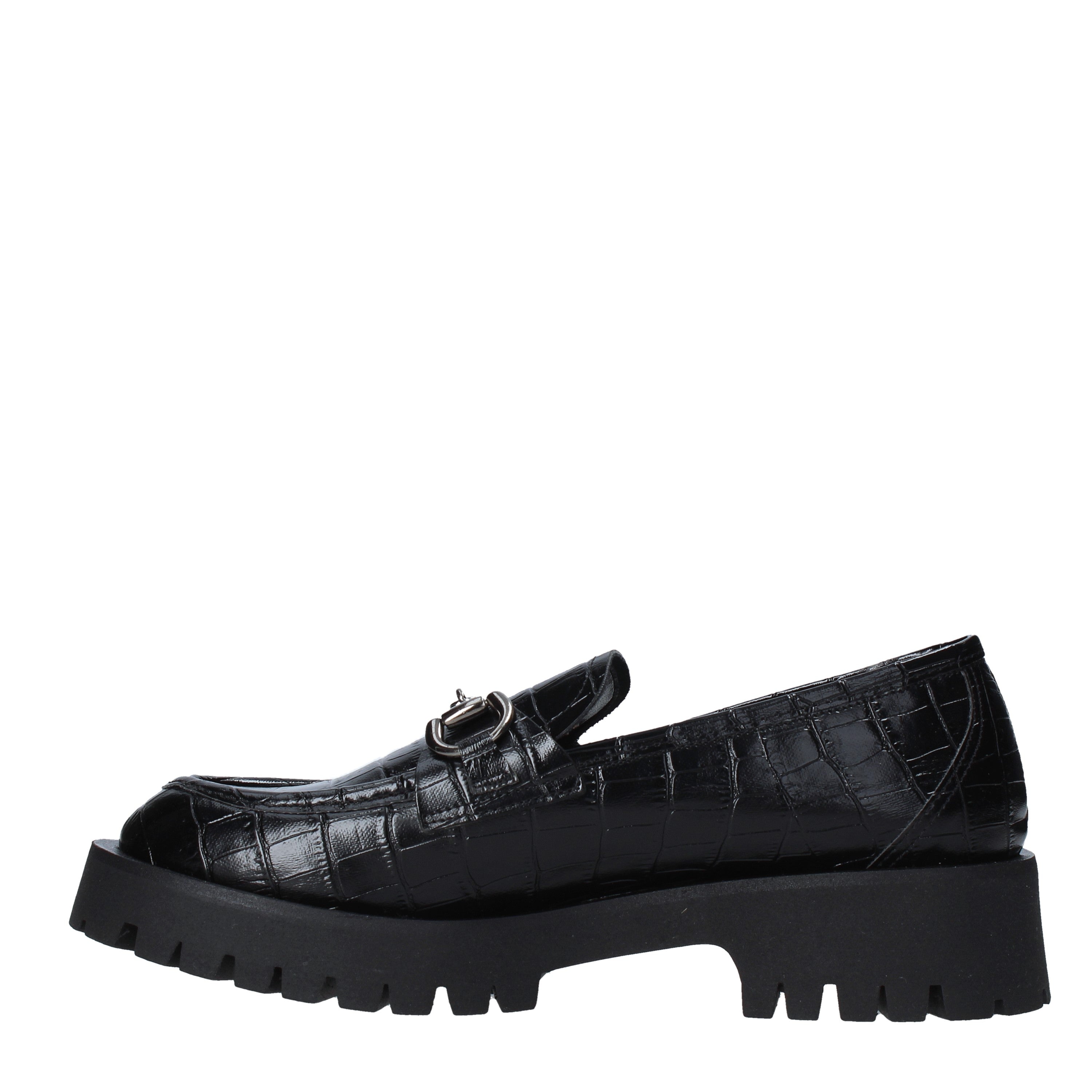 Mocassini Nero Cocco Grace Shoes