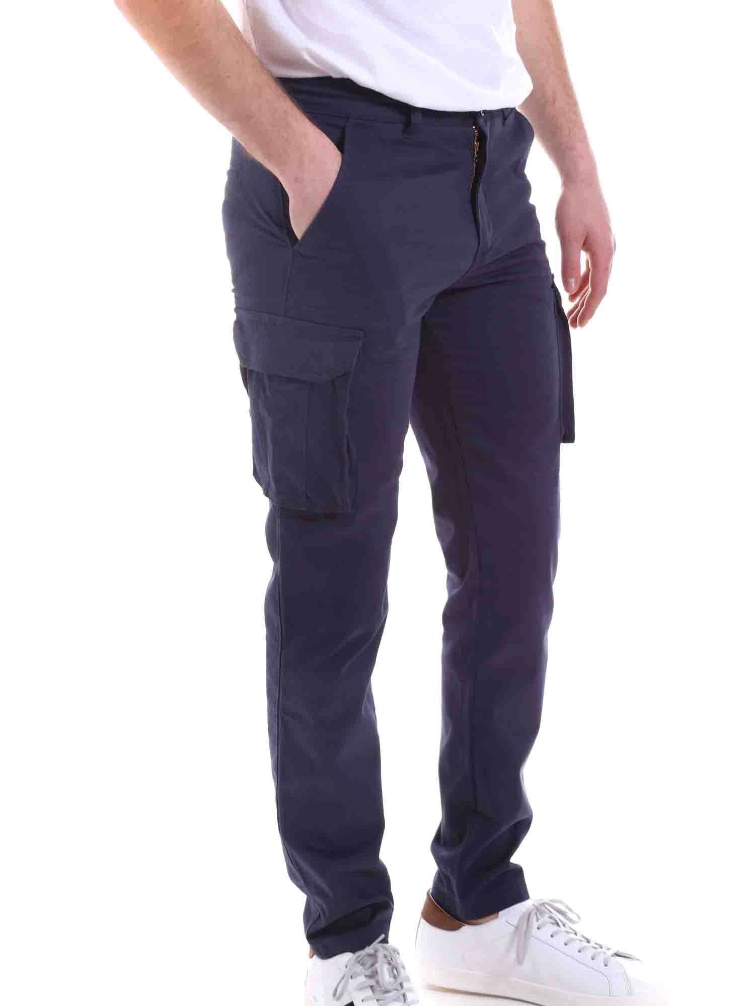 Pantaloni Blu Lumberjack