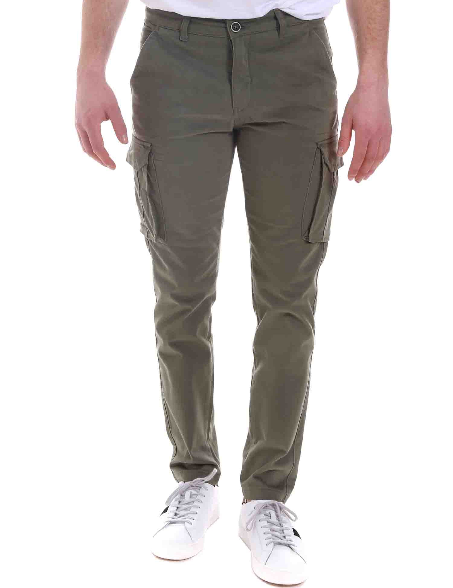 Pantaloni Verde Lumberjack