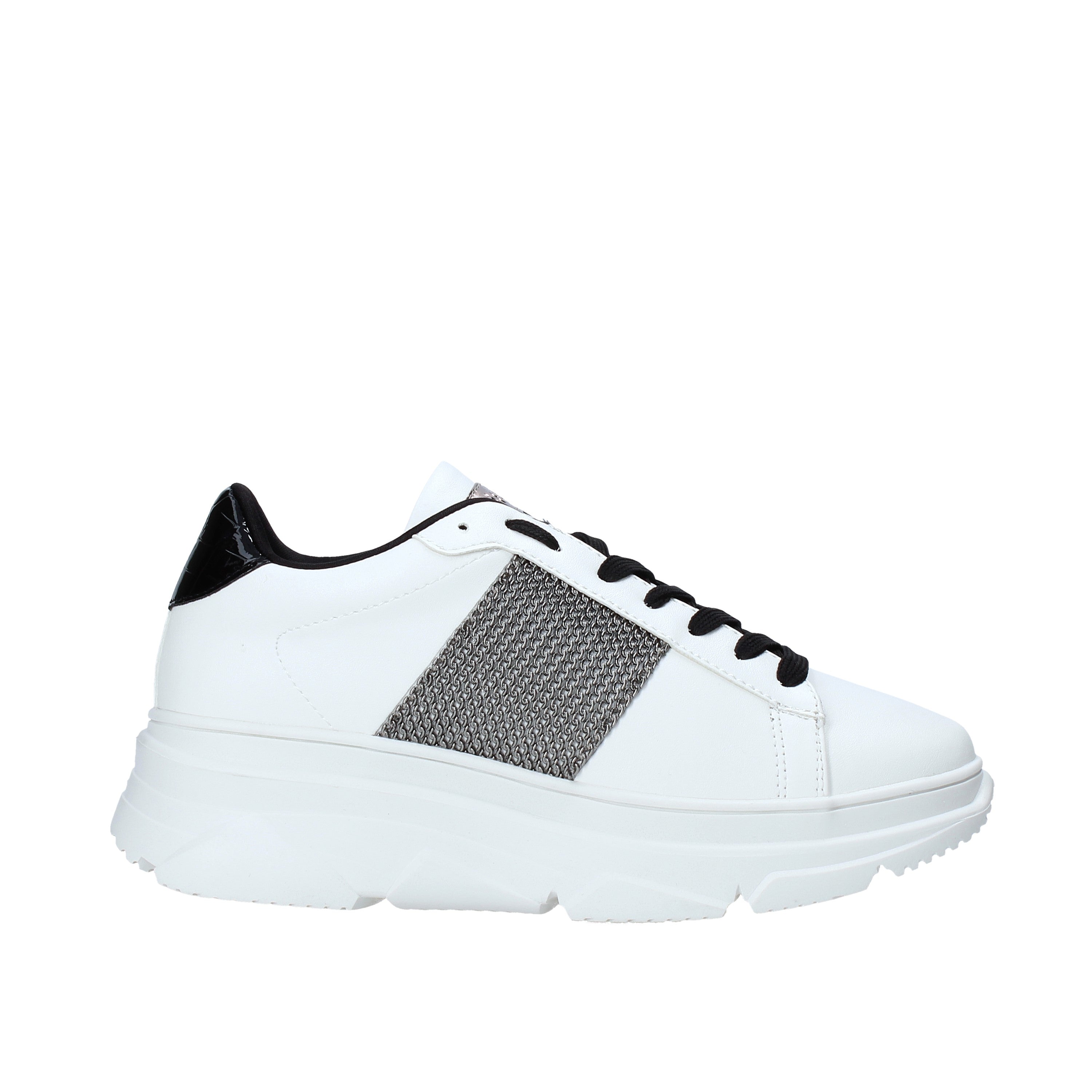 Sneakers Bianco Gold&gold