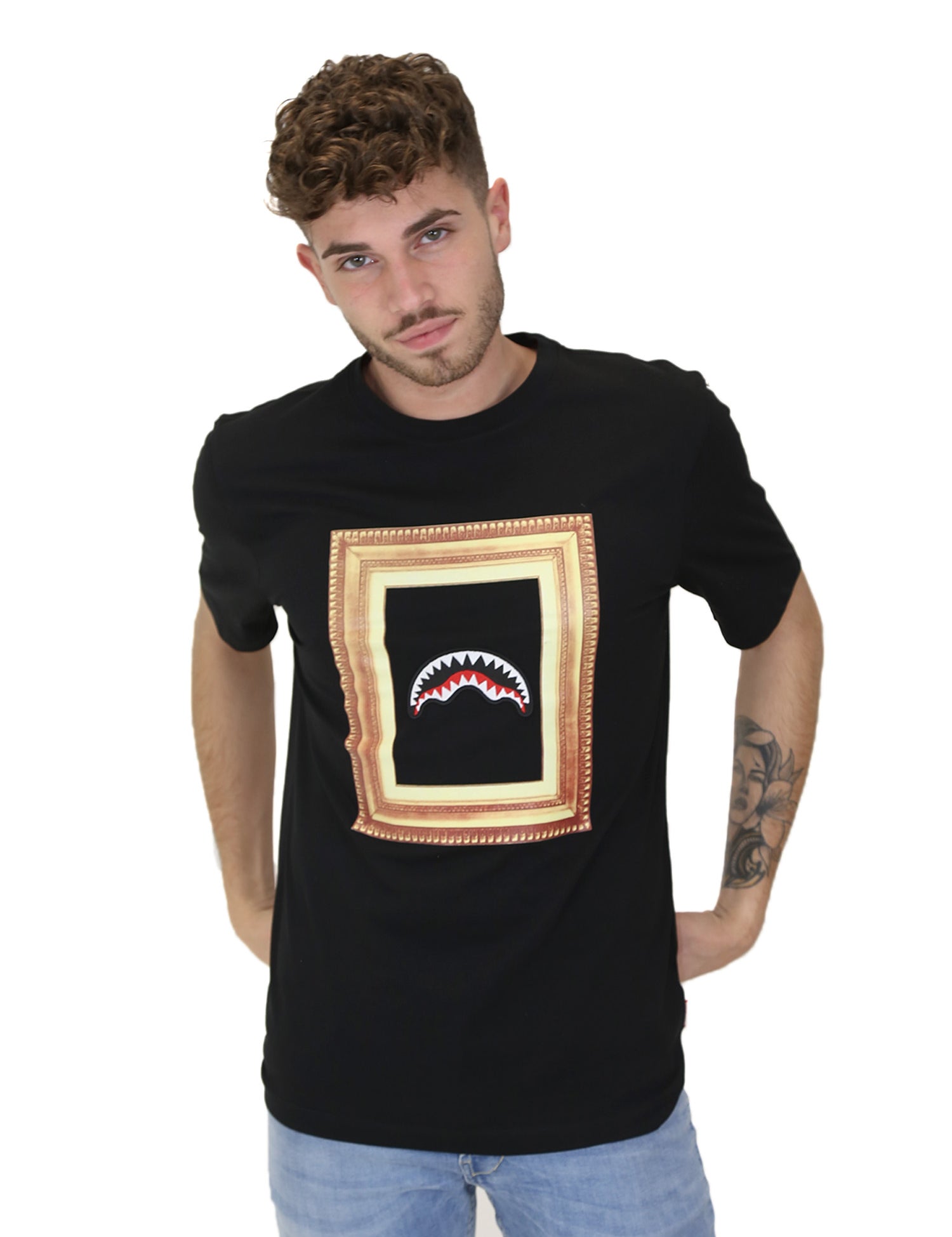 T-shirt Nero Sprayground