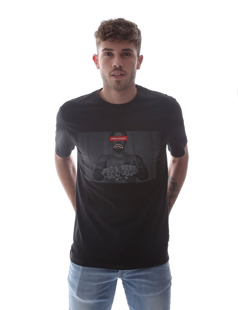 T-shirt Nero Sprayground