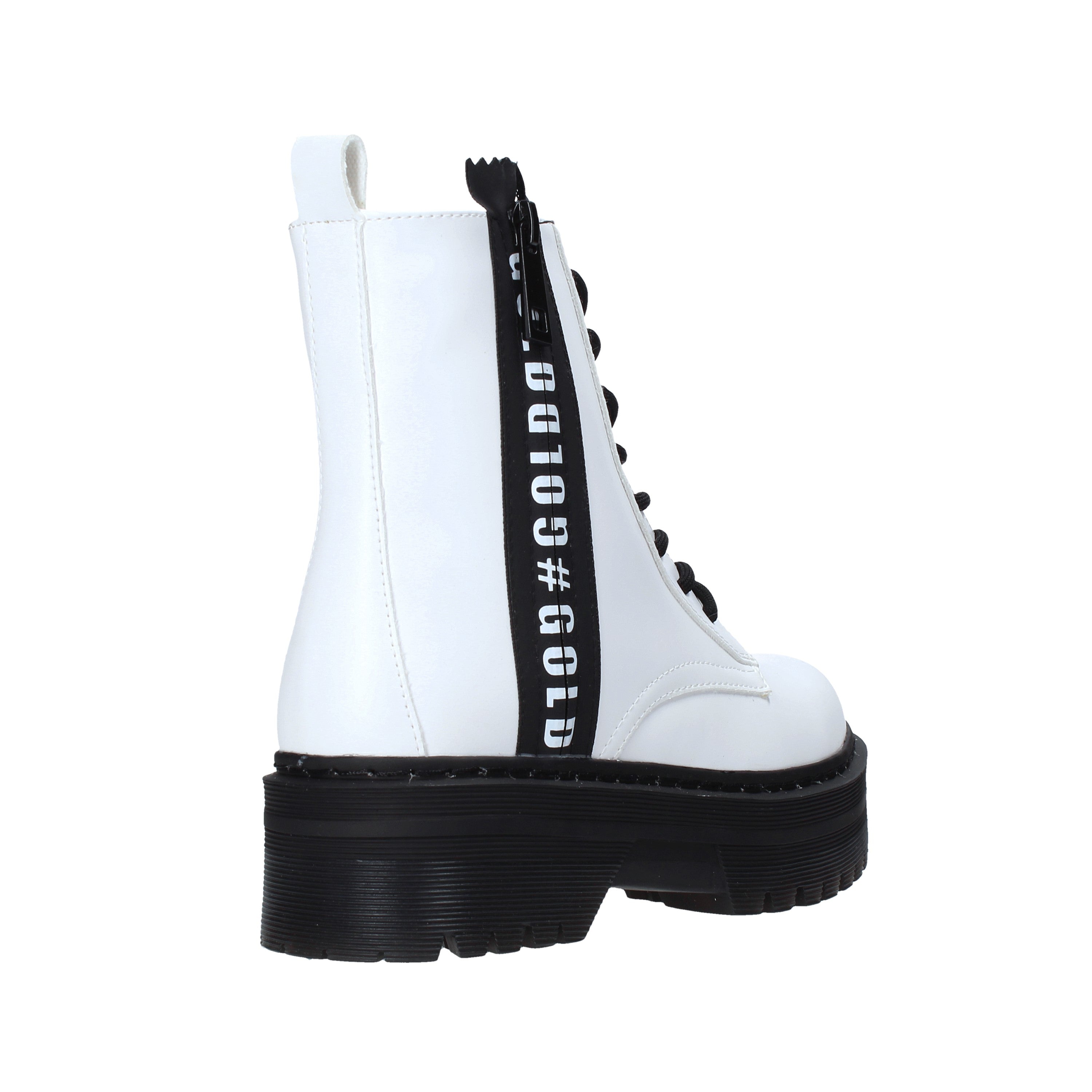 Anfibi Bianco Gold&gold