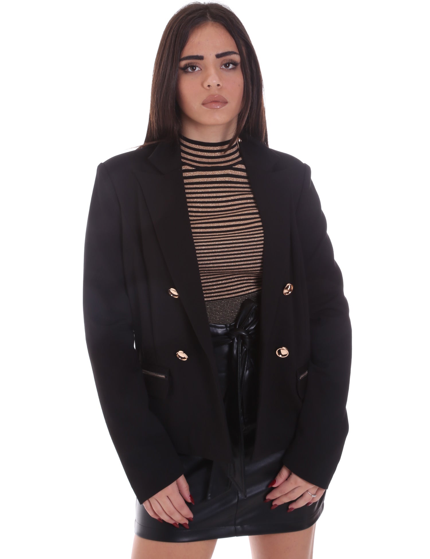 Blazer Nero Gaudi Jeans