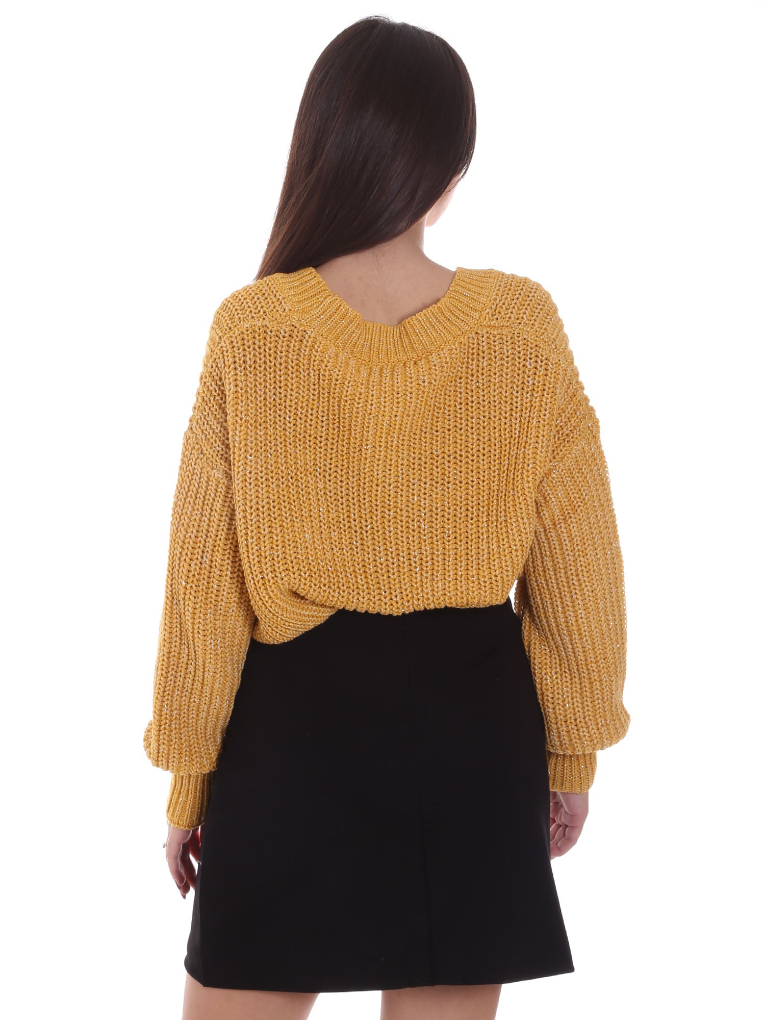Cardigan Giallo Gaudi Jeans