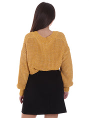 Cardigan Giallo Gaudi Jeans