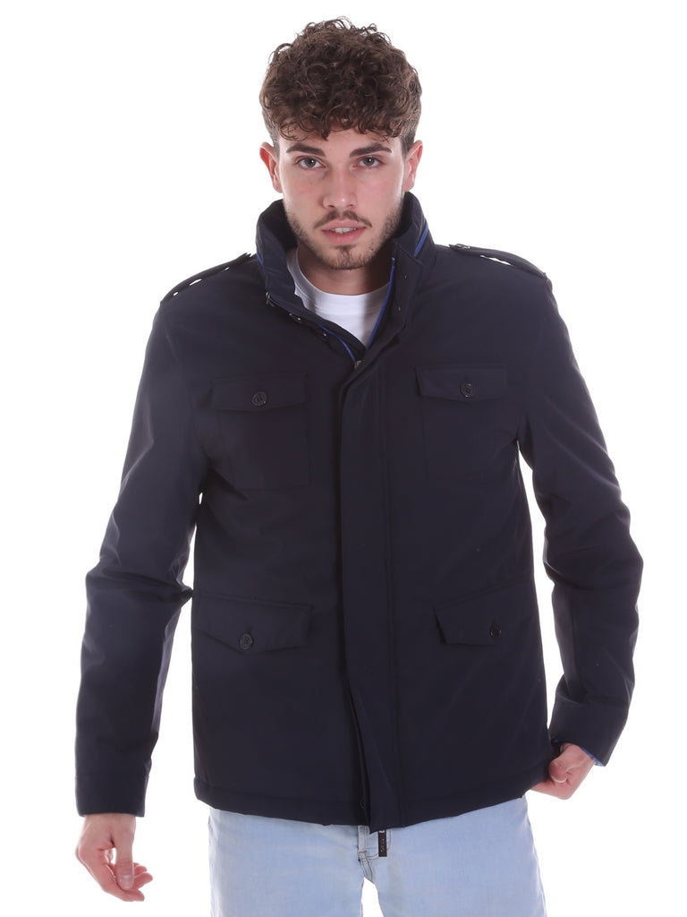 Piumini Blu Scuro Gaudi