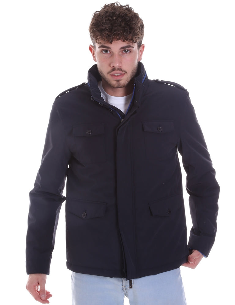 Piumini Blu Scuro Gaudi