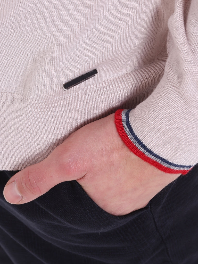 Maglie a collo alto Avorio Gaudi