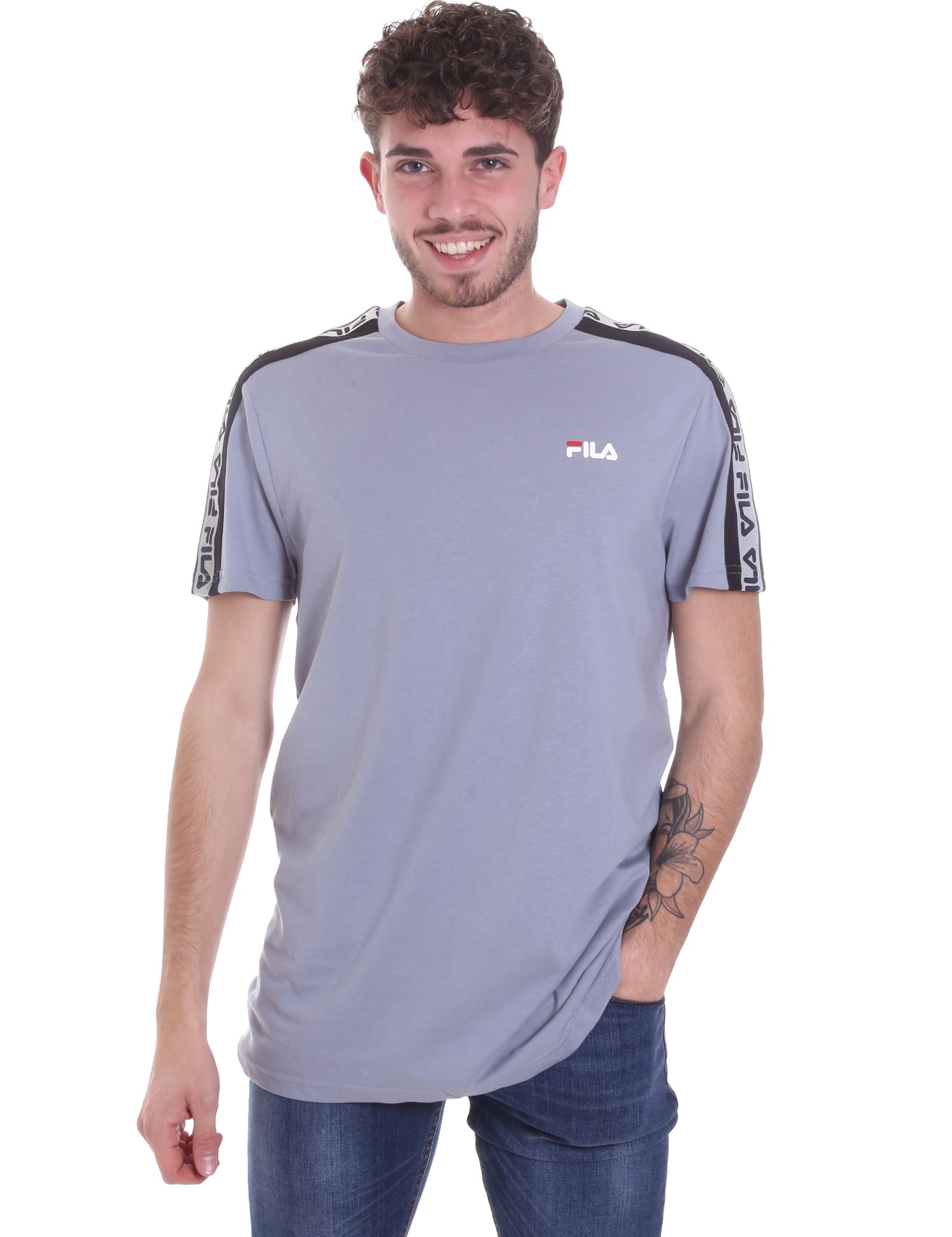 T-shirt Grigio Fila