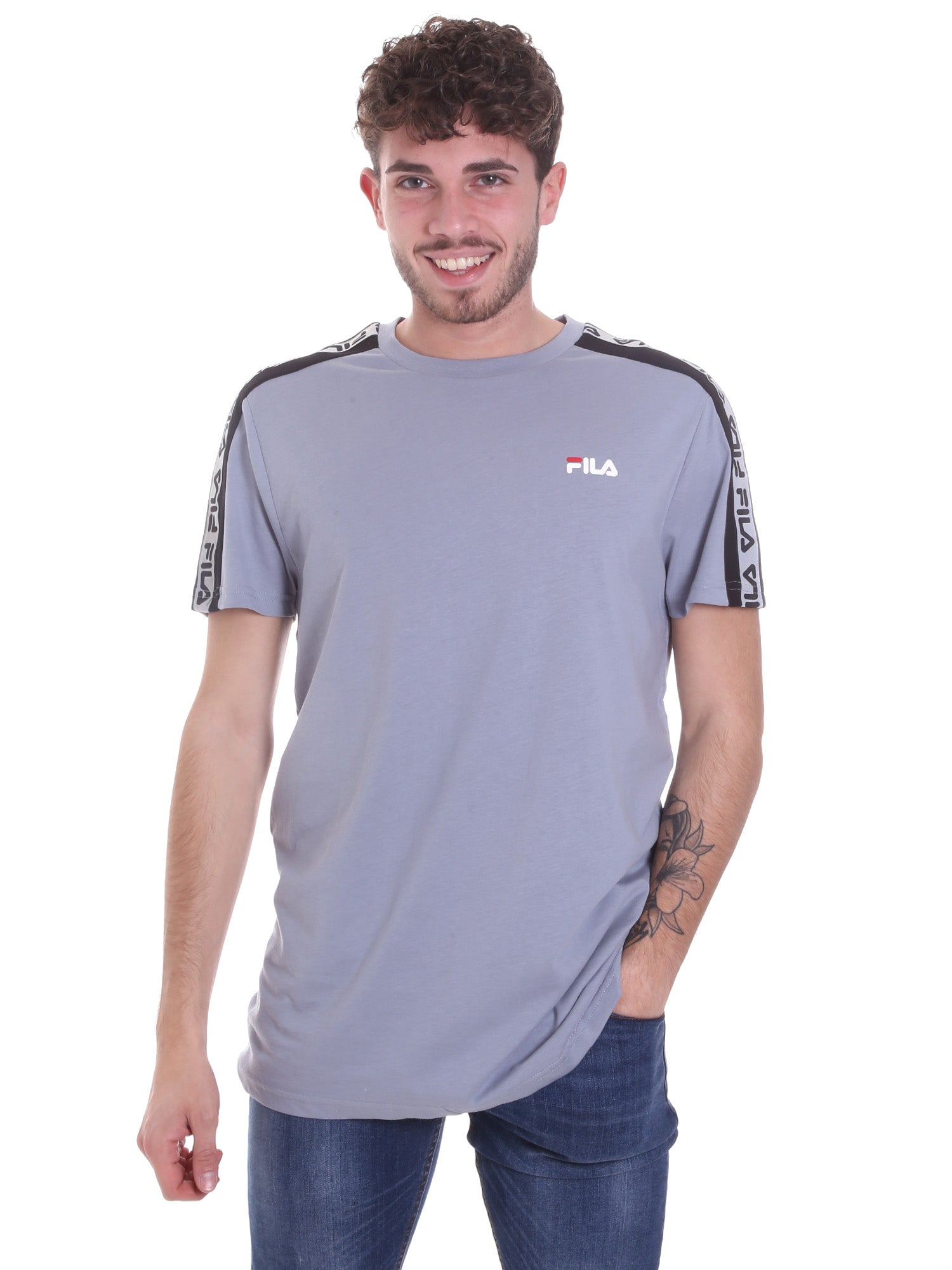 T-shirt Grigio Fila