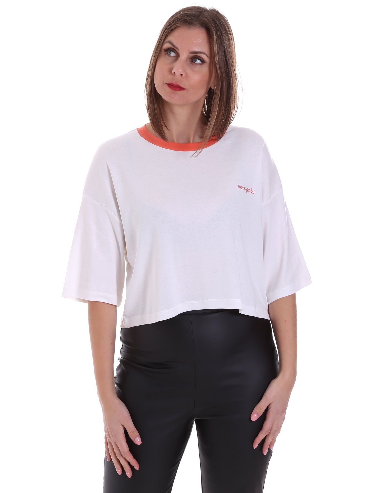 T-shirt Bianco Pepe Jeans