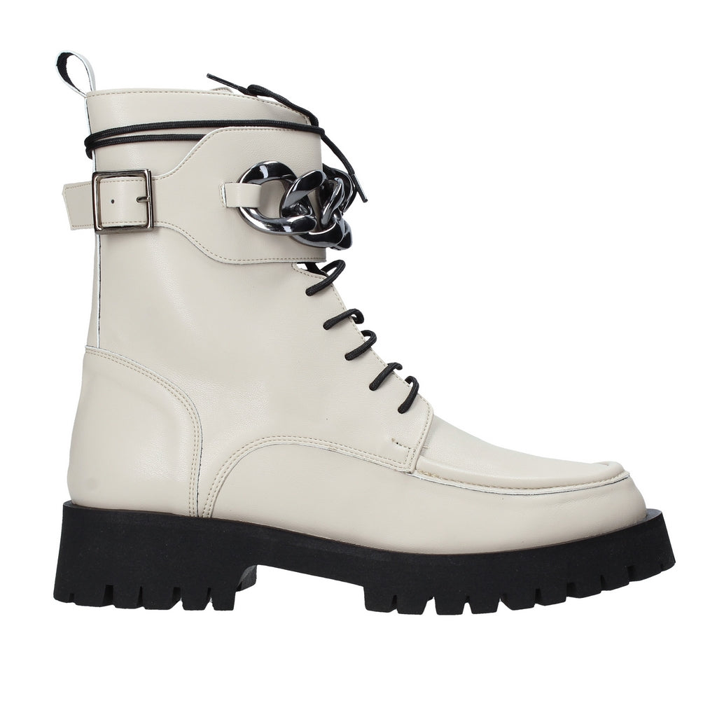 Anfibi Bianco Grace Shoes