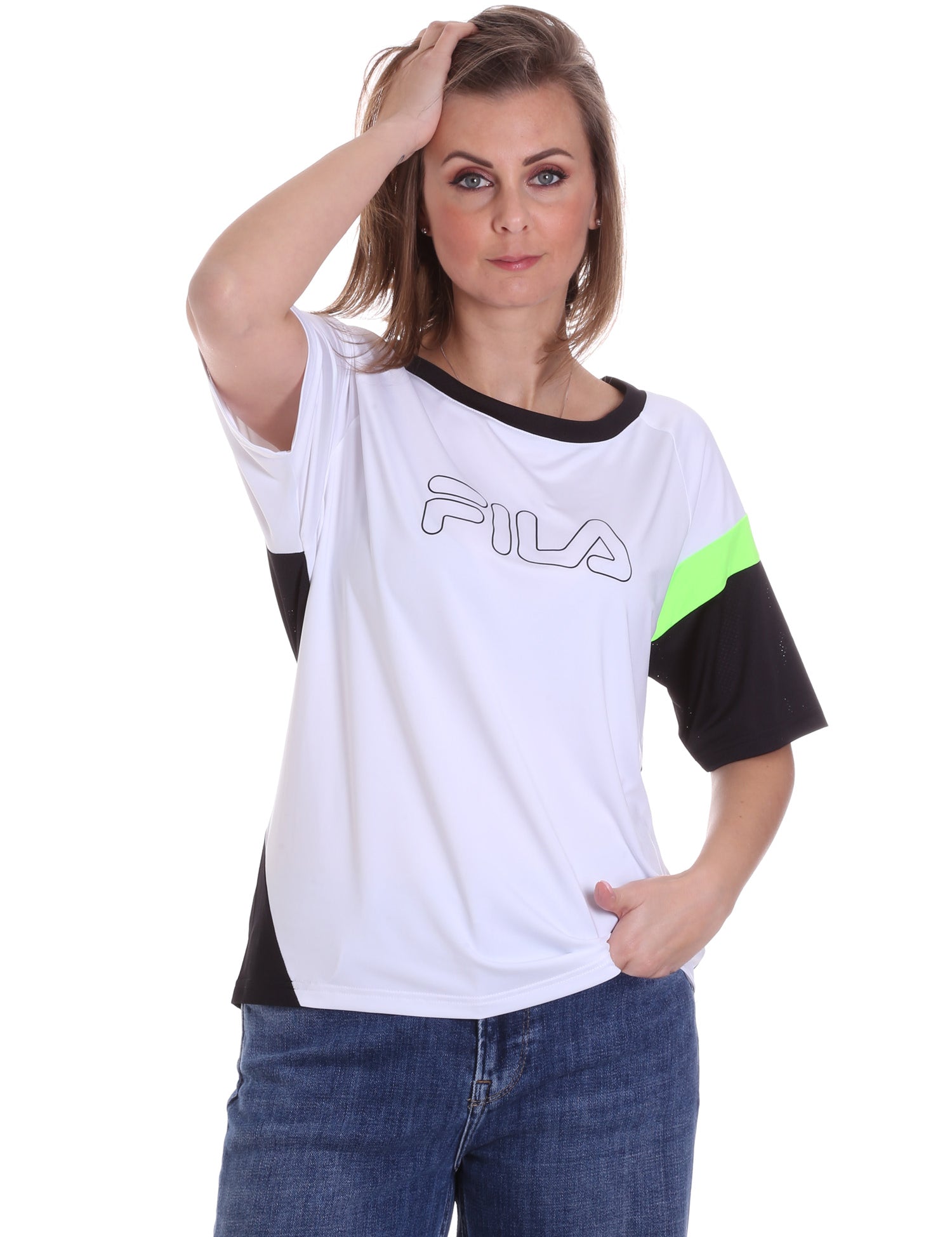 T-shirt Bianco Fila