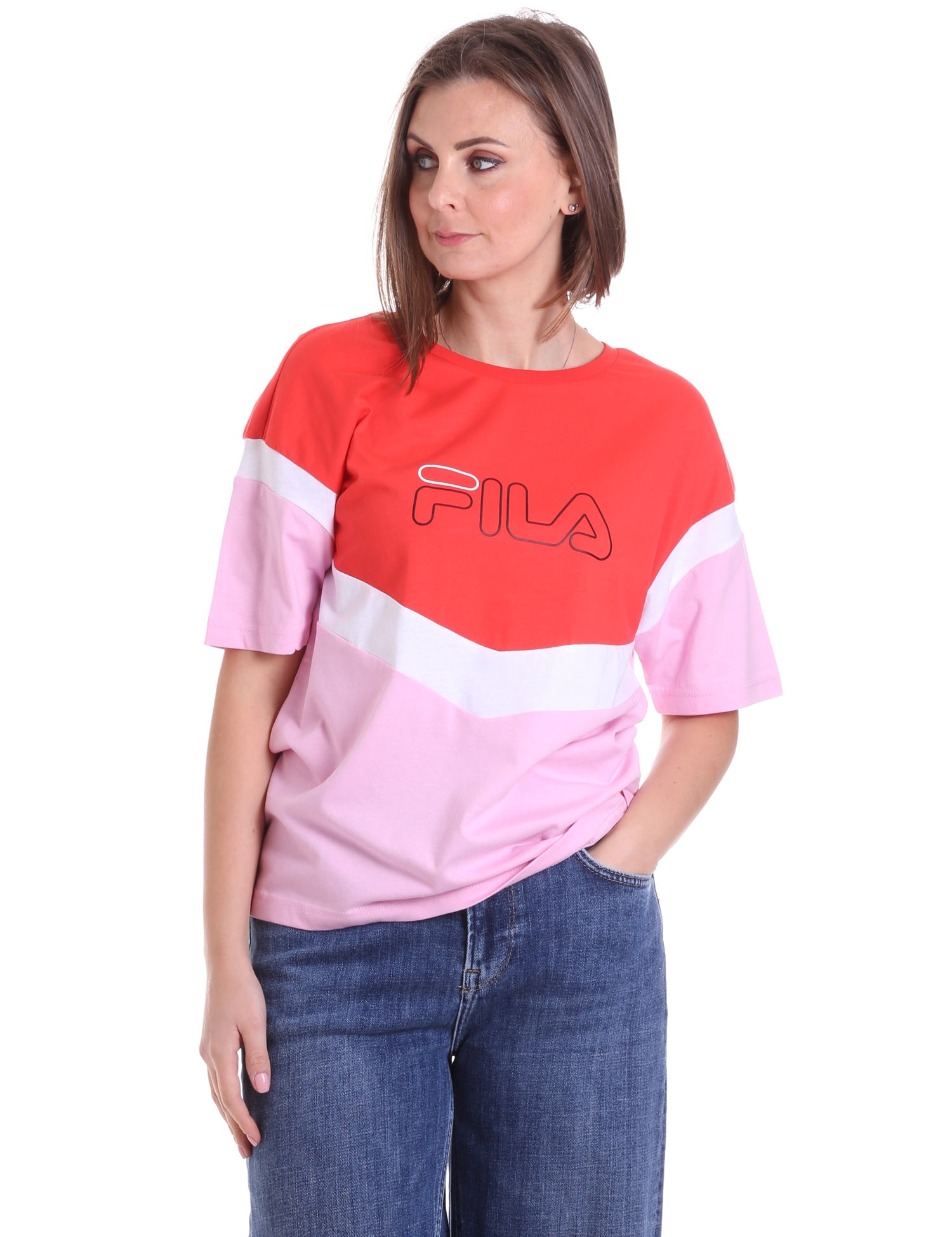 T-shirt Rosso Fila