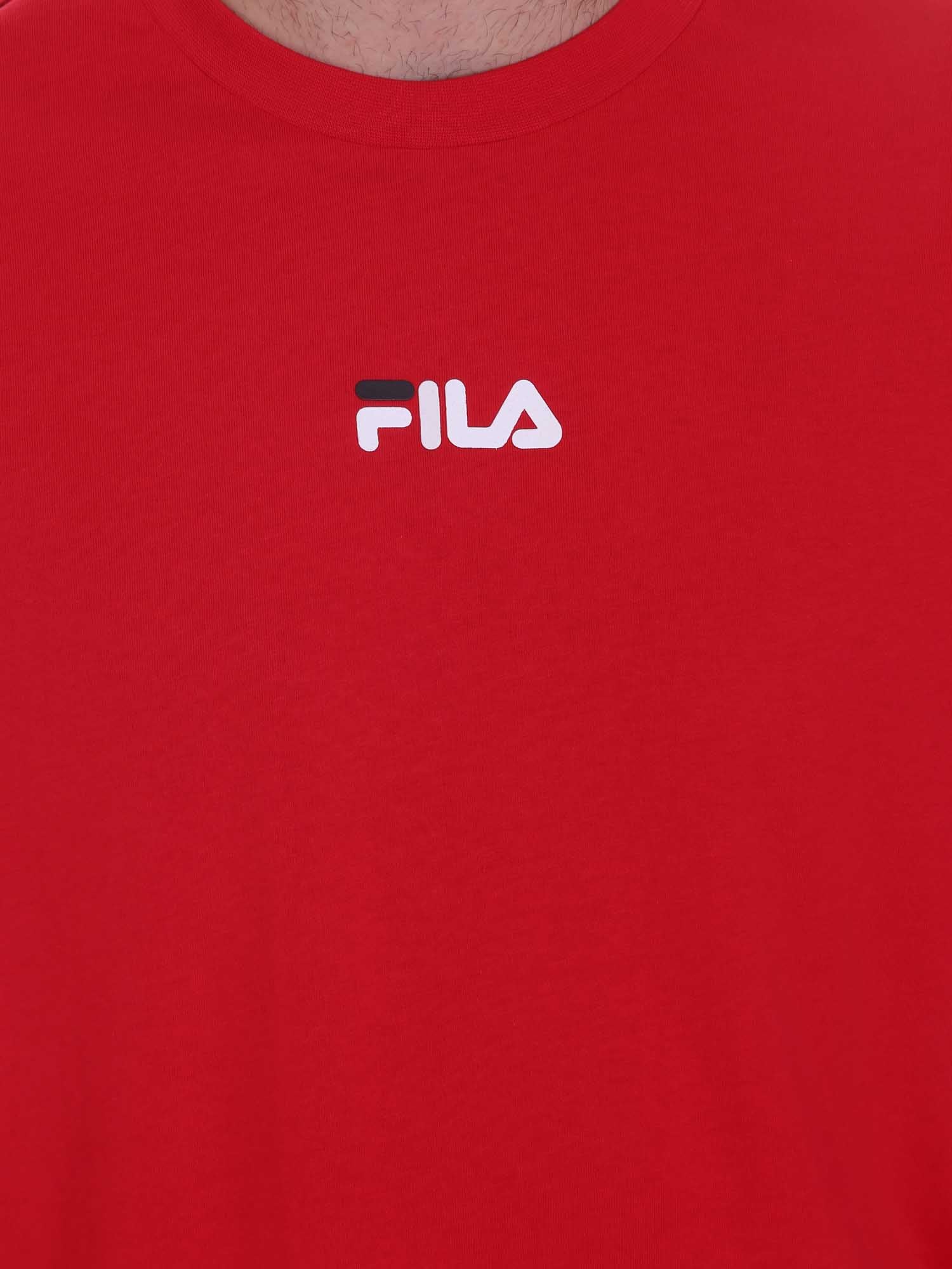 T-shirt Rosso Fila