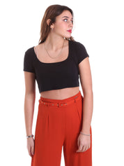 Top e canotte Nero Vicolo