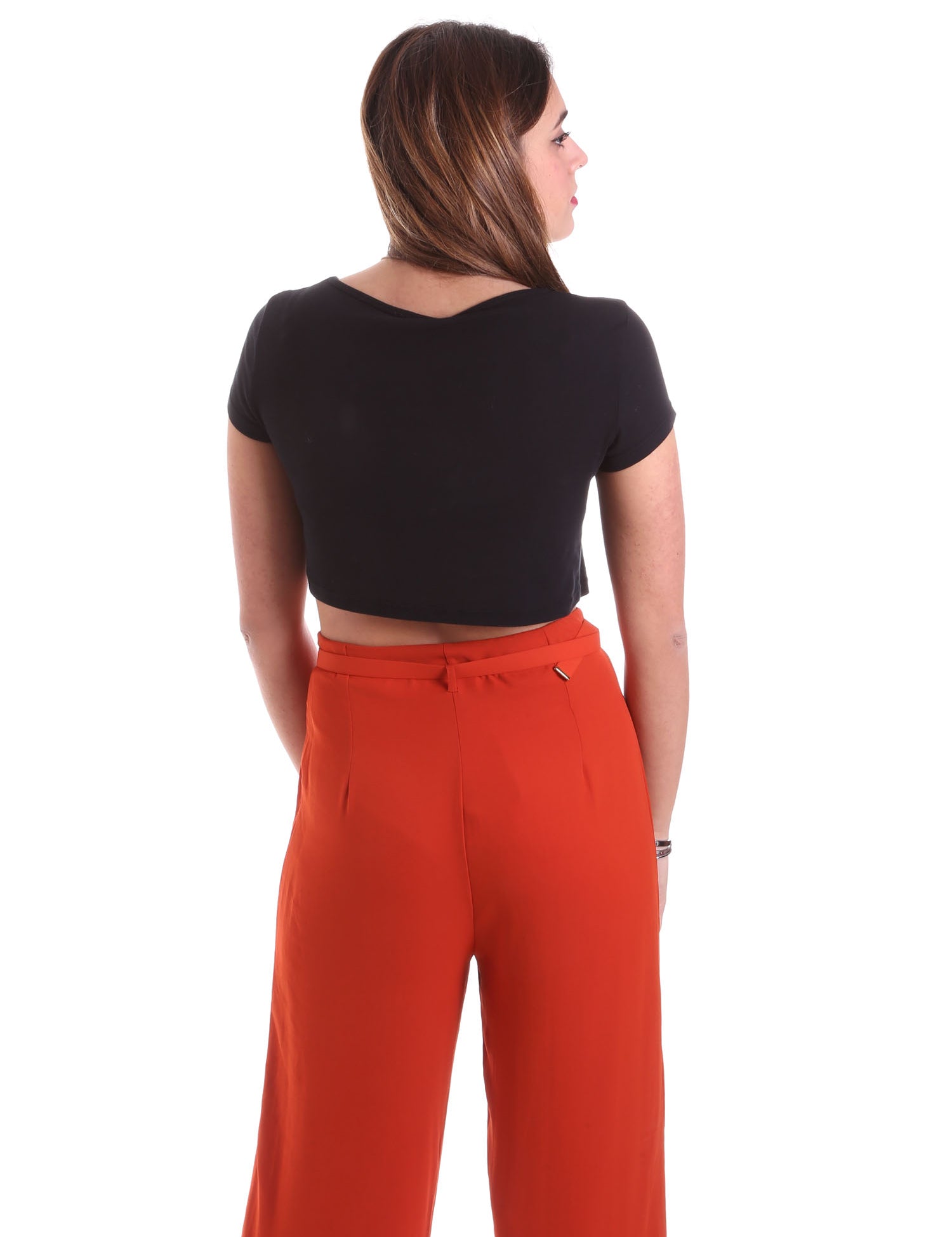 Top e canotte Nero Vicolo