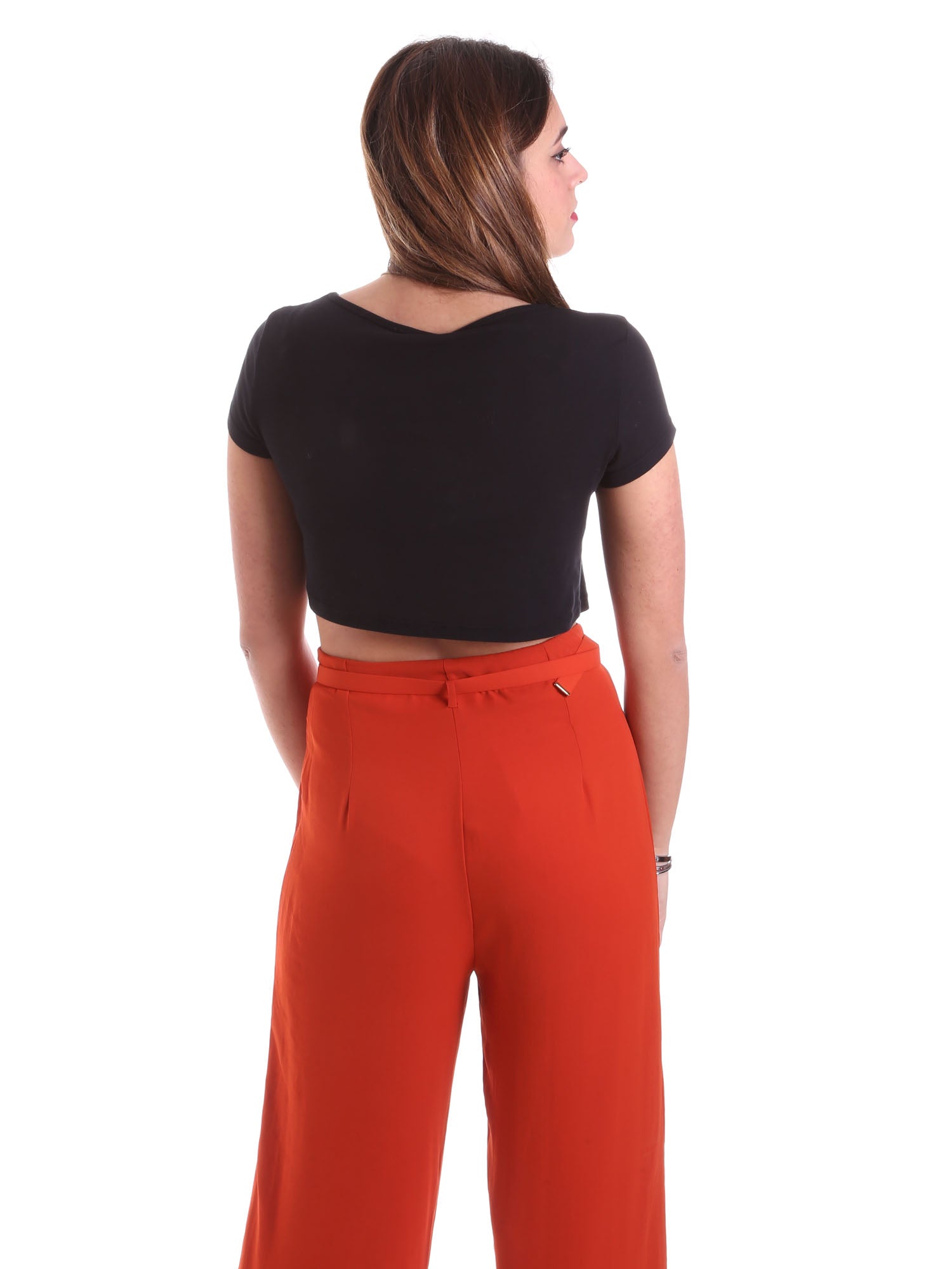 Top e canotte Nero Vicolo