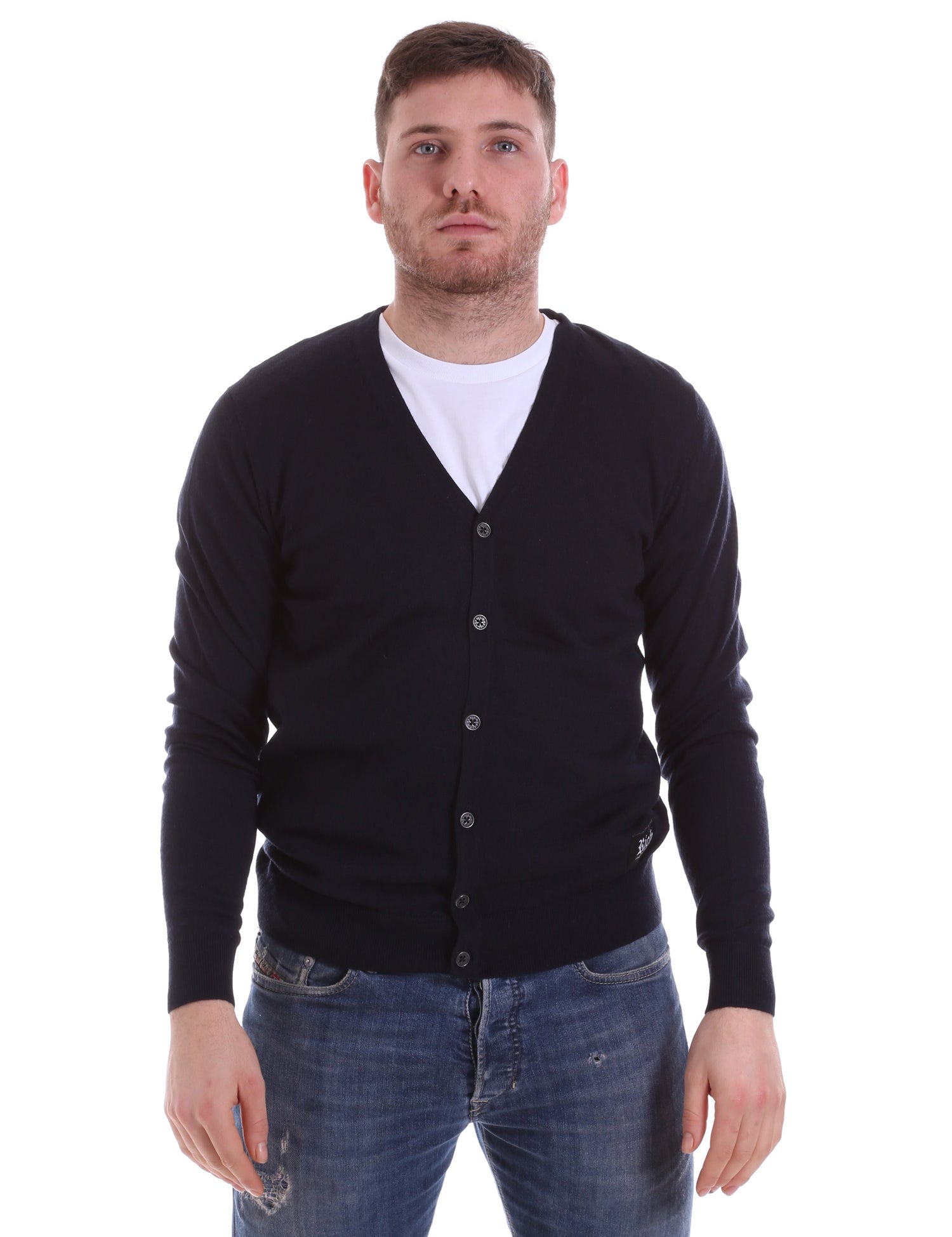Cardigan Blu John Richmond