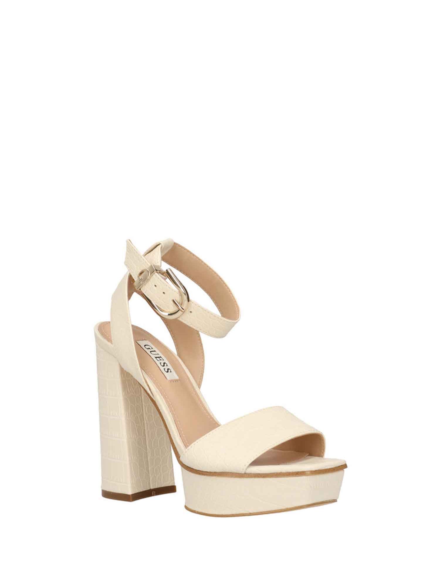 Sandali tacco Beige Guess