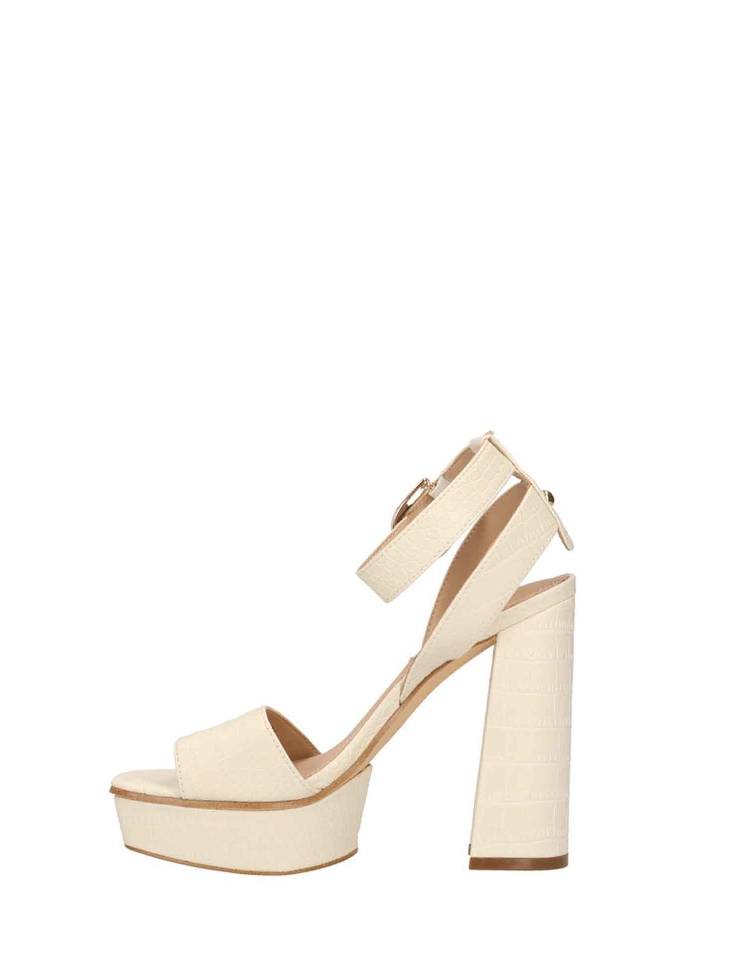 Sandali tacco Beige Guess