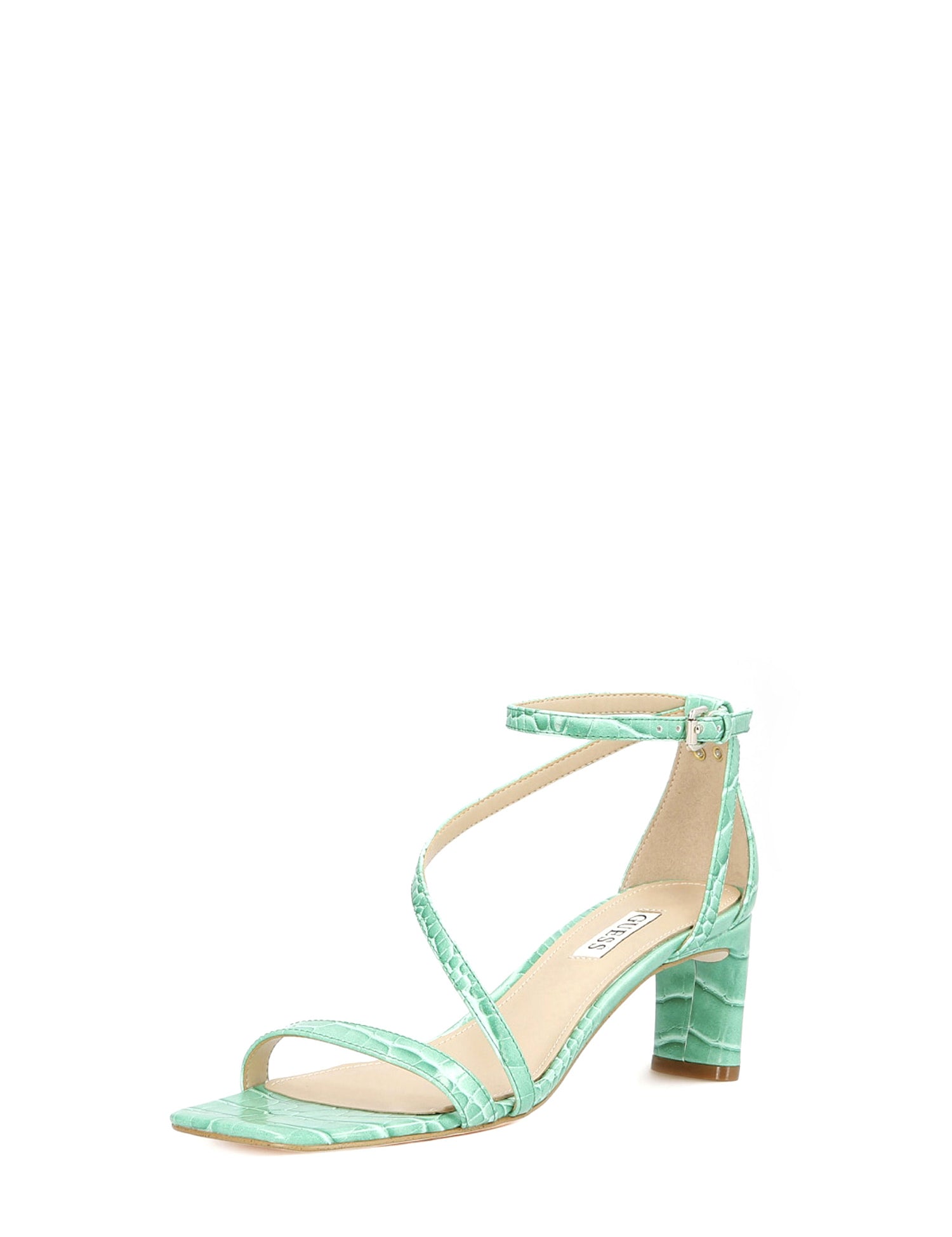 Sandali tacco Verde Guess