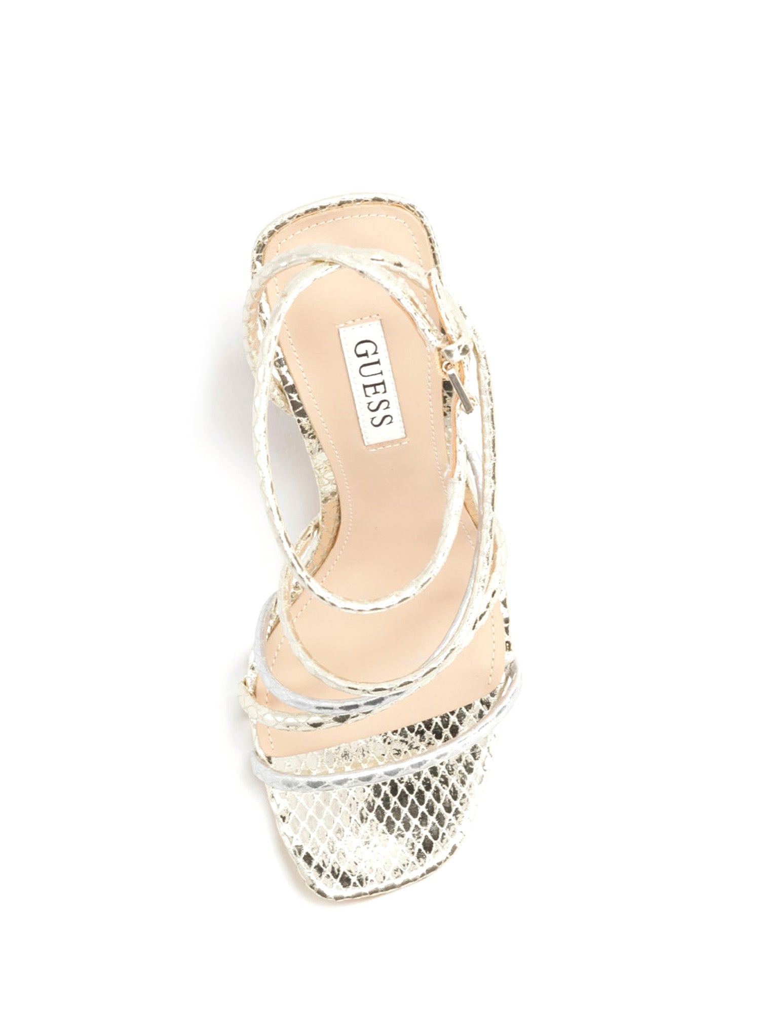 Sandali tacco Dorato Guess