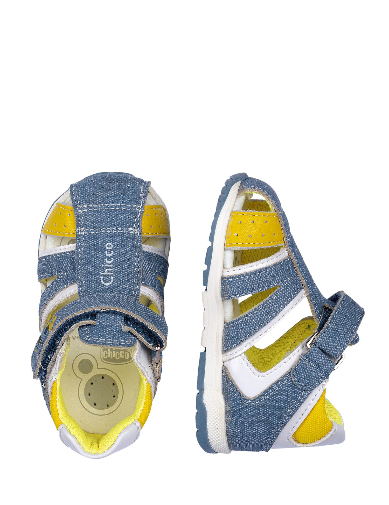 Sandali con strappi Blu Chicco