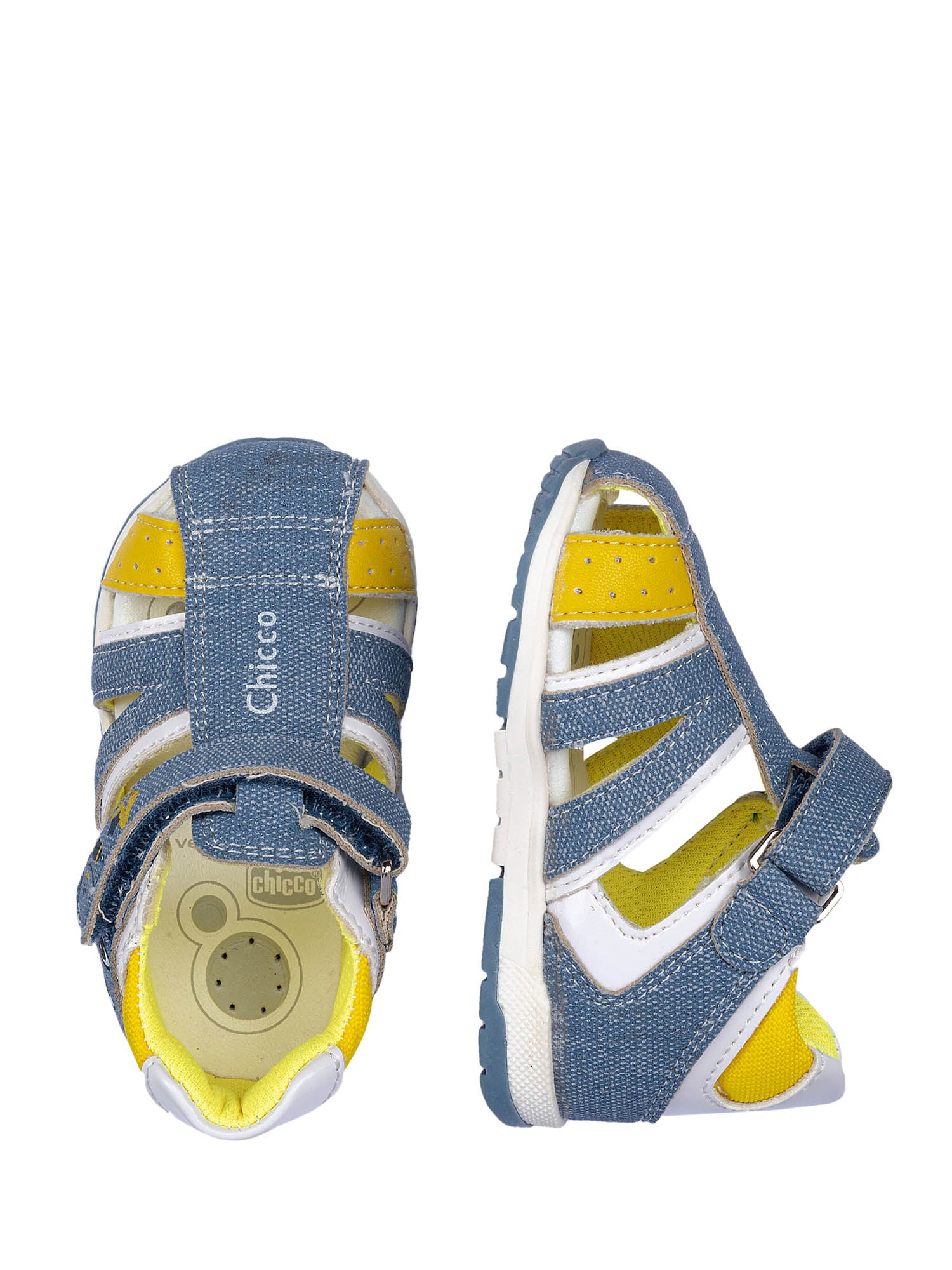 Sandali con strappi Blu Chicco