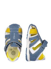 Sandali con strappi Blu Chicco