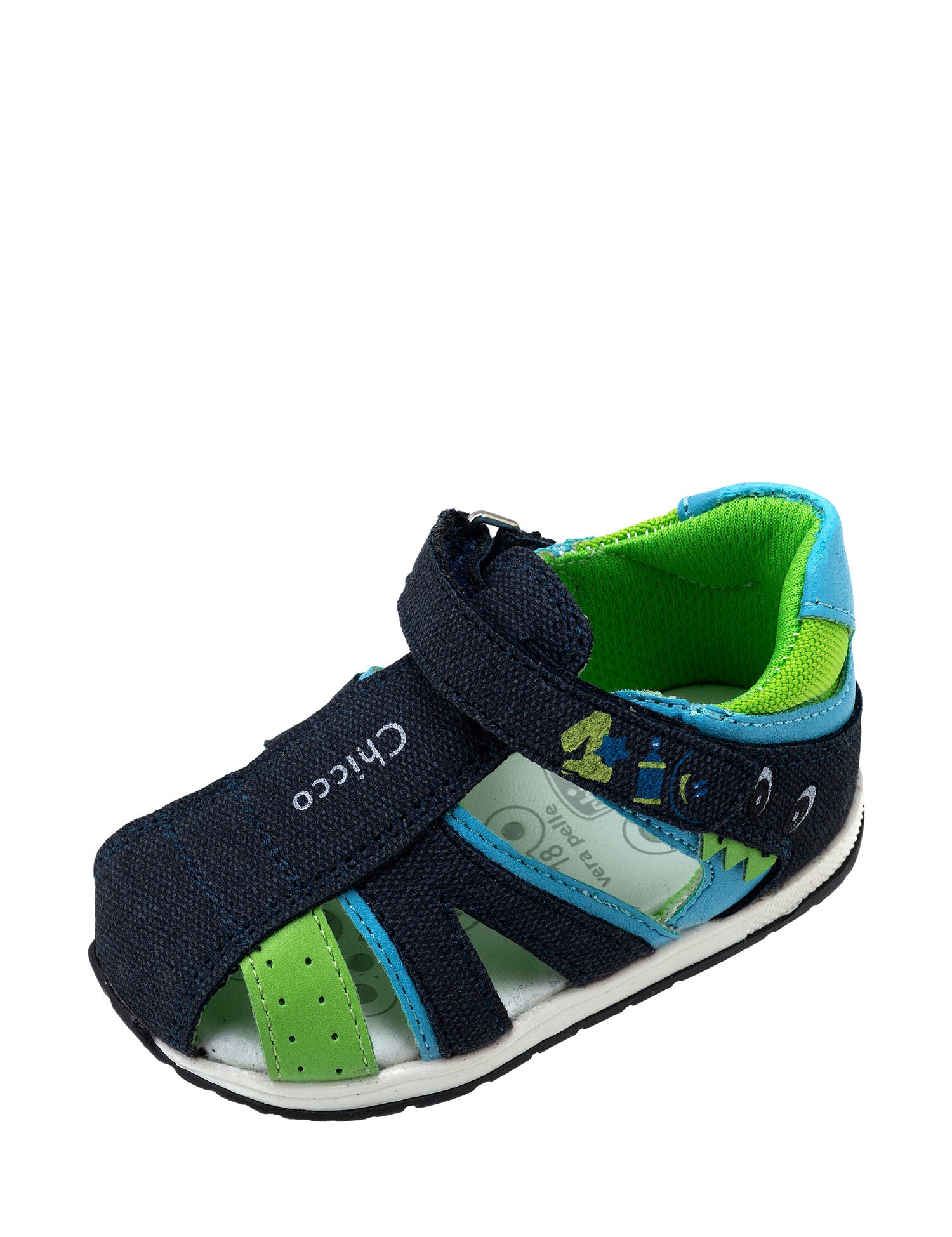 Sandali con strappi Blu Scuro Chicco