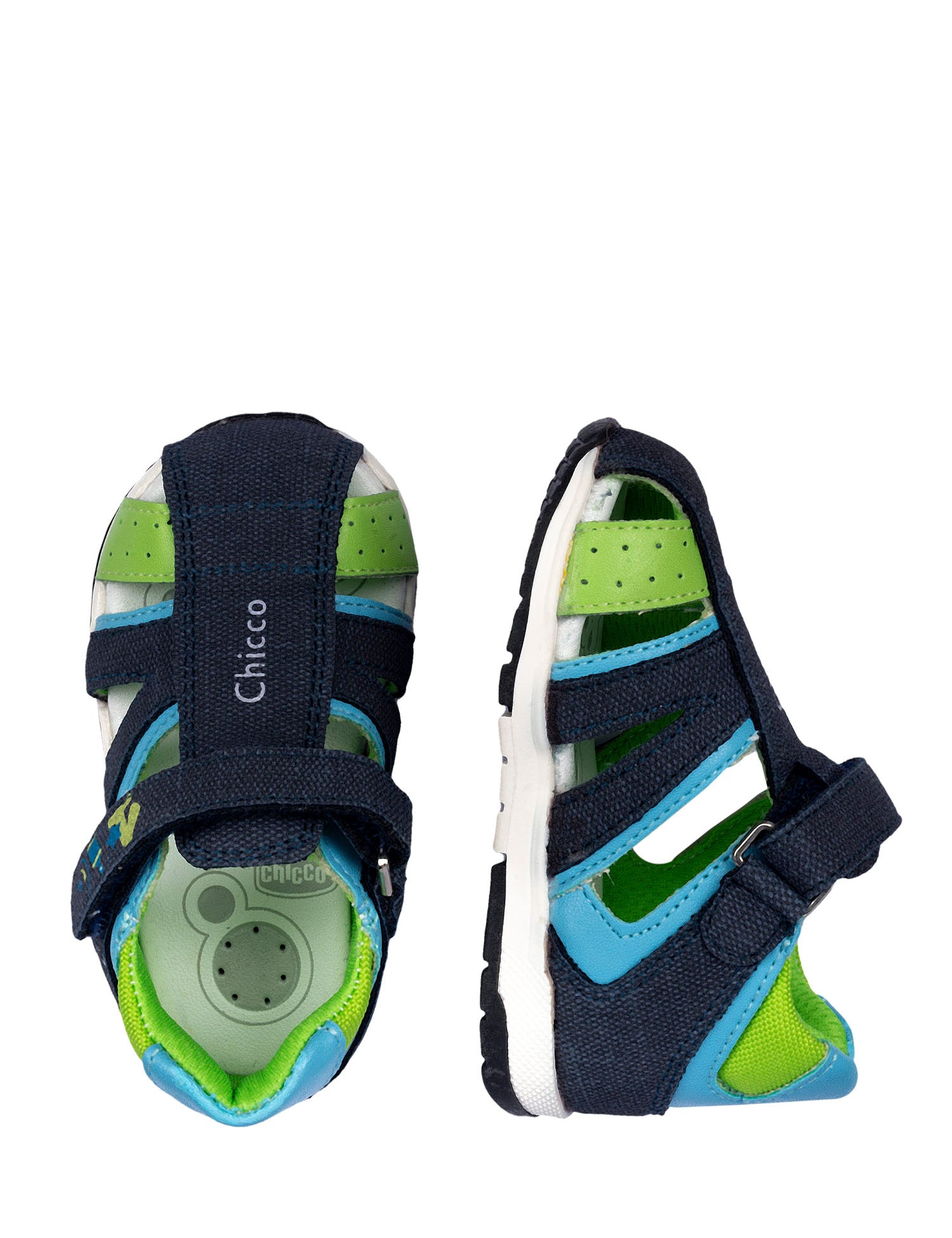 Sandali con strappi Blu Scuro Chicco